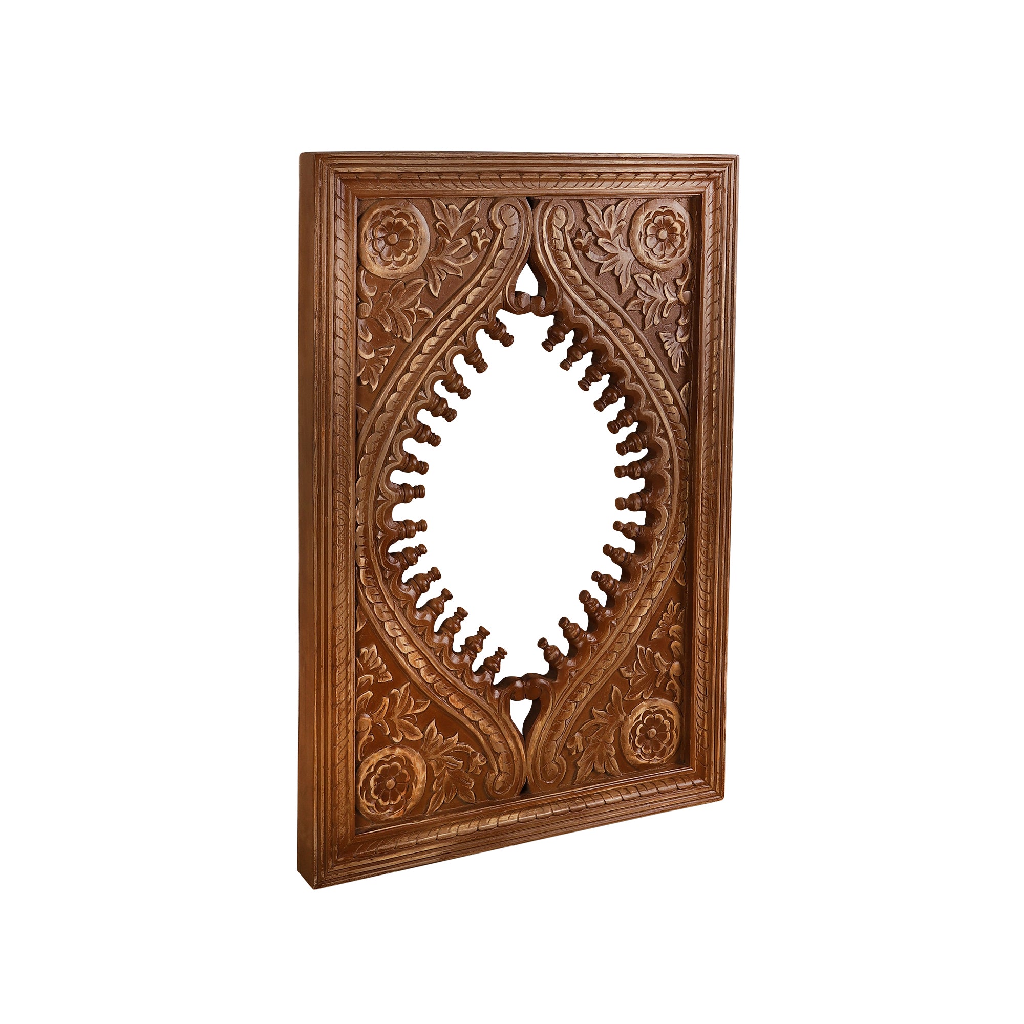 Aafreen Hand Carved Wall Mirror