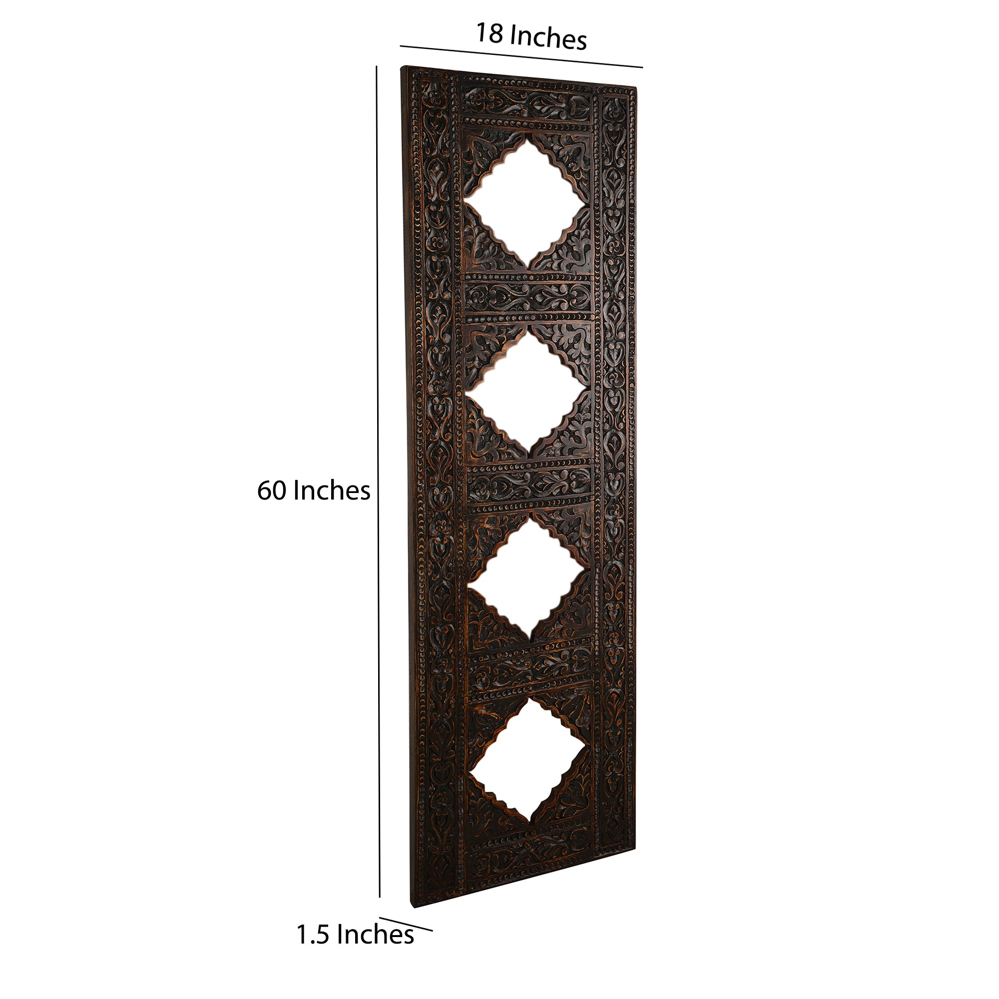 Viraasat Hand Carved Wall Mirror