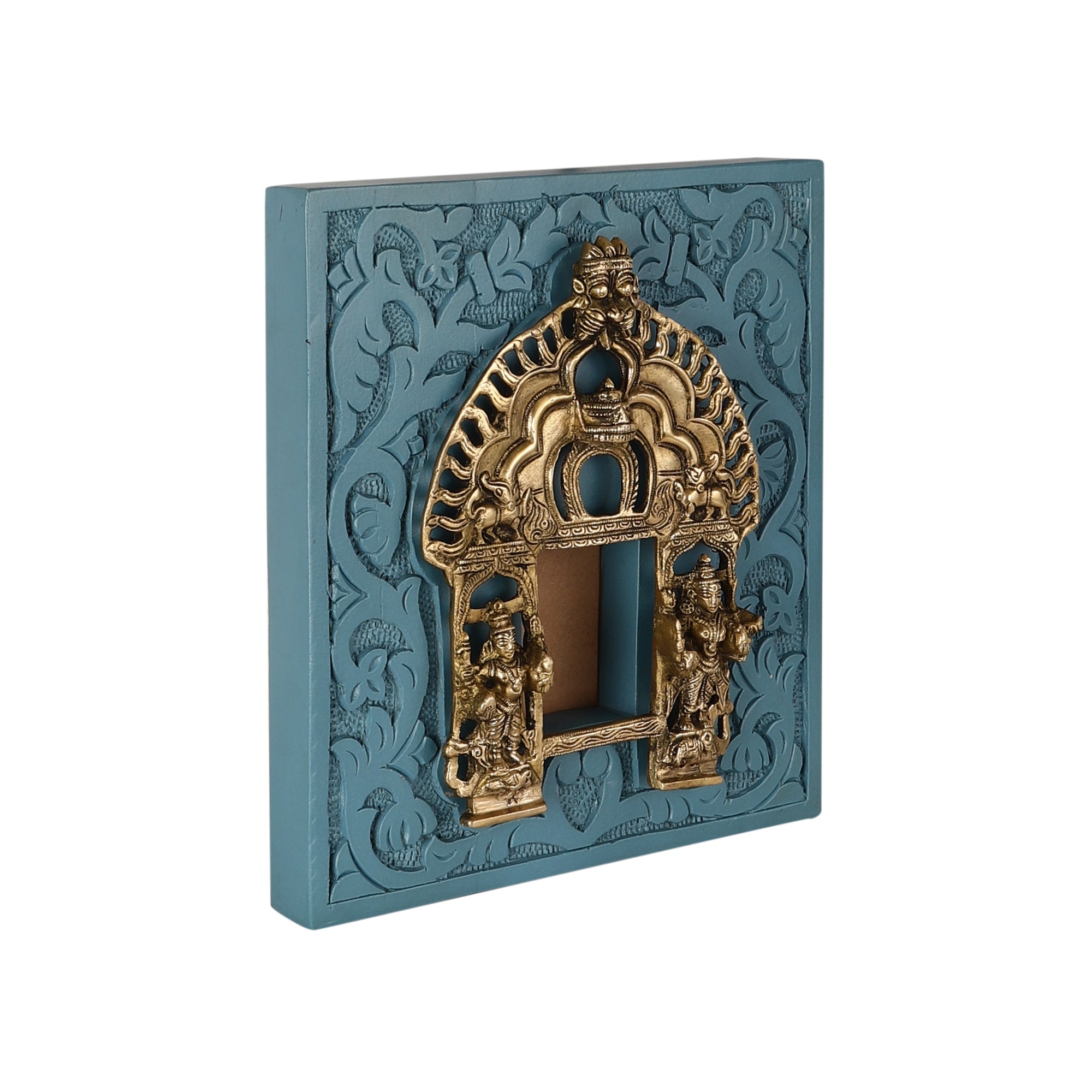 Gauhar Blue Framed Prabhavali