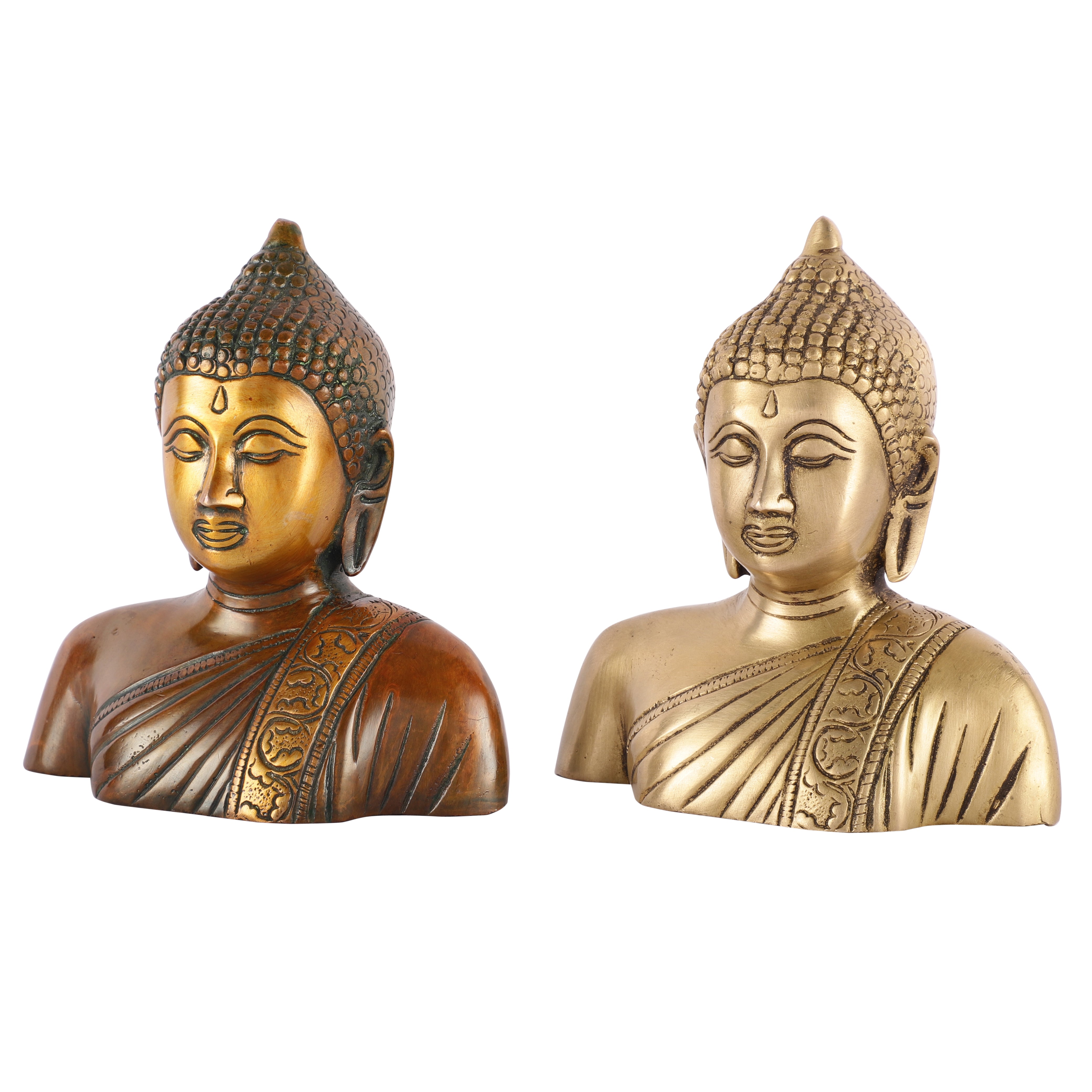 Poised Buddha Metal Table Top (Single)