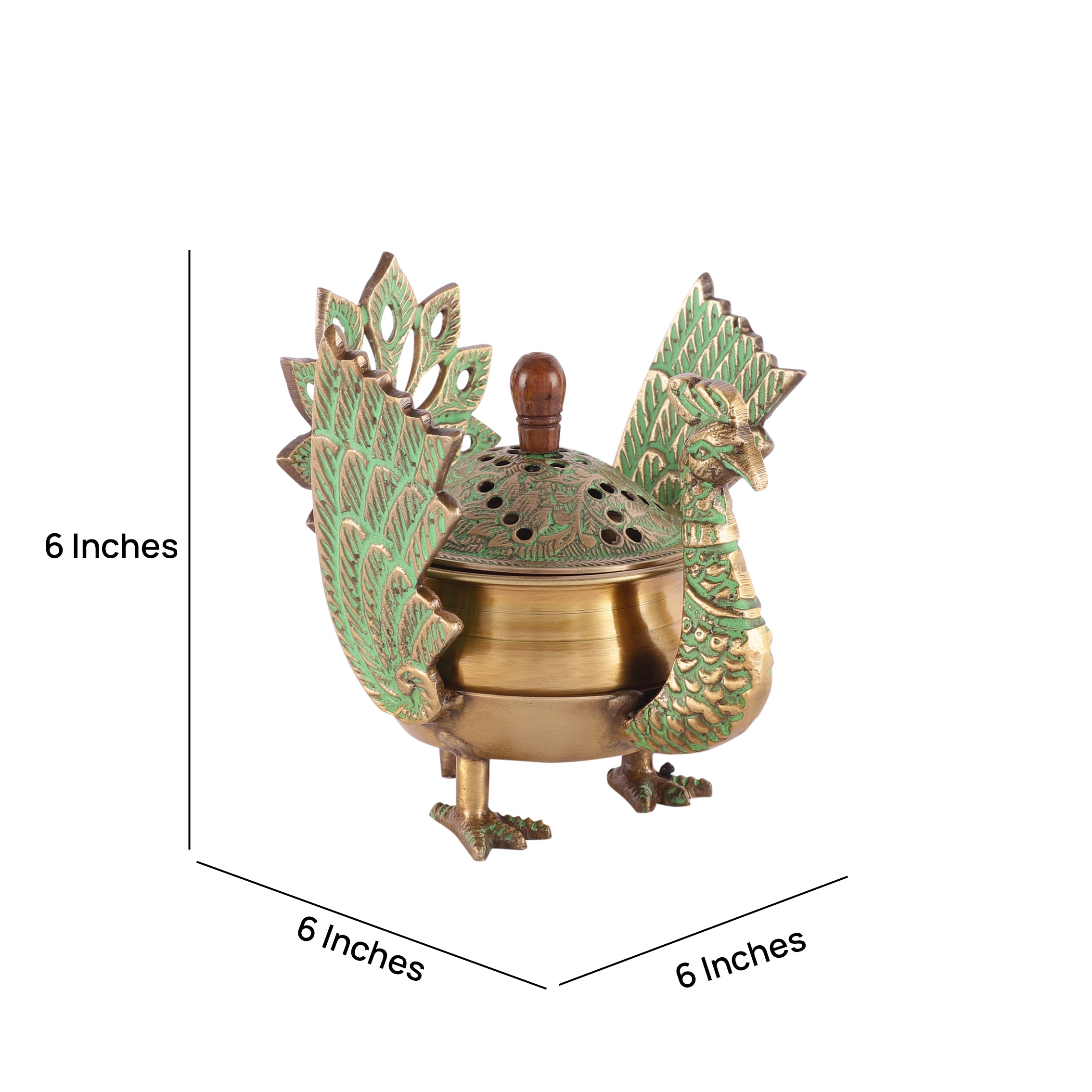 Peacock Bird Incense Holder