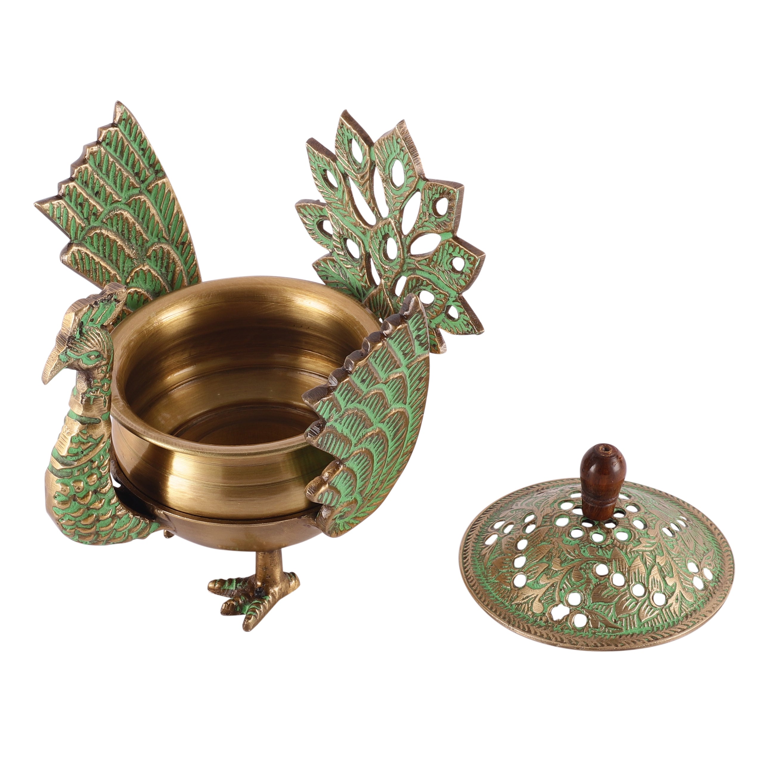 Peacock Bird Incense Holder