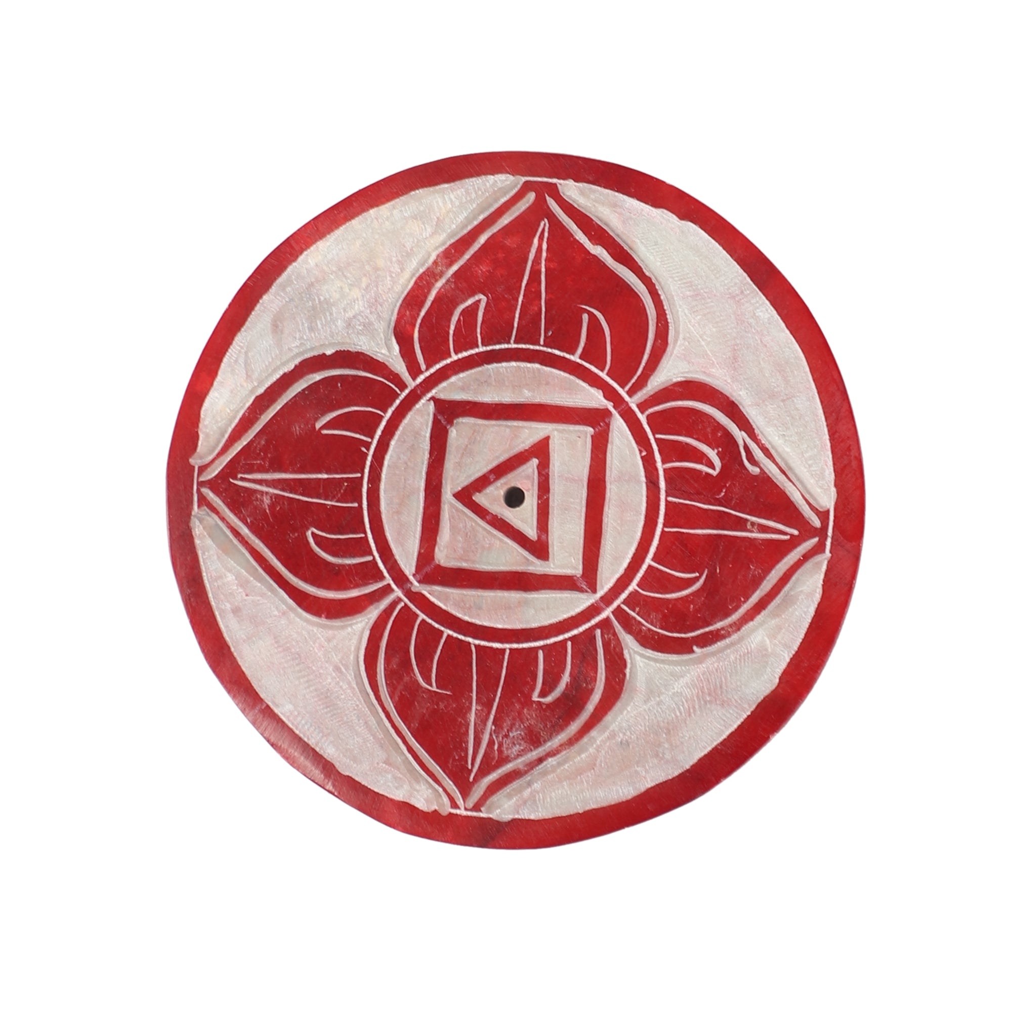 Seven Lucky Signs - Marble Incense Holder (Single)