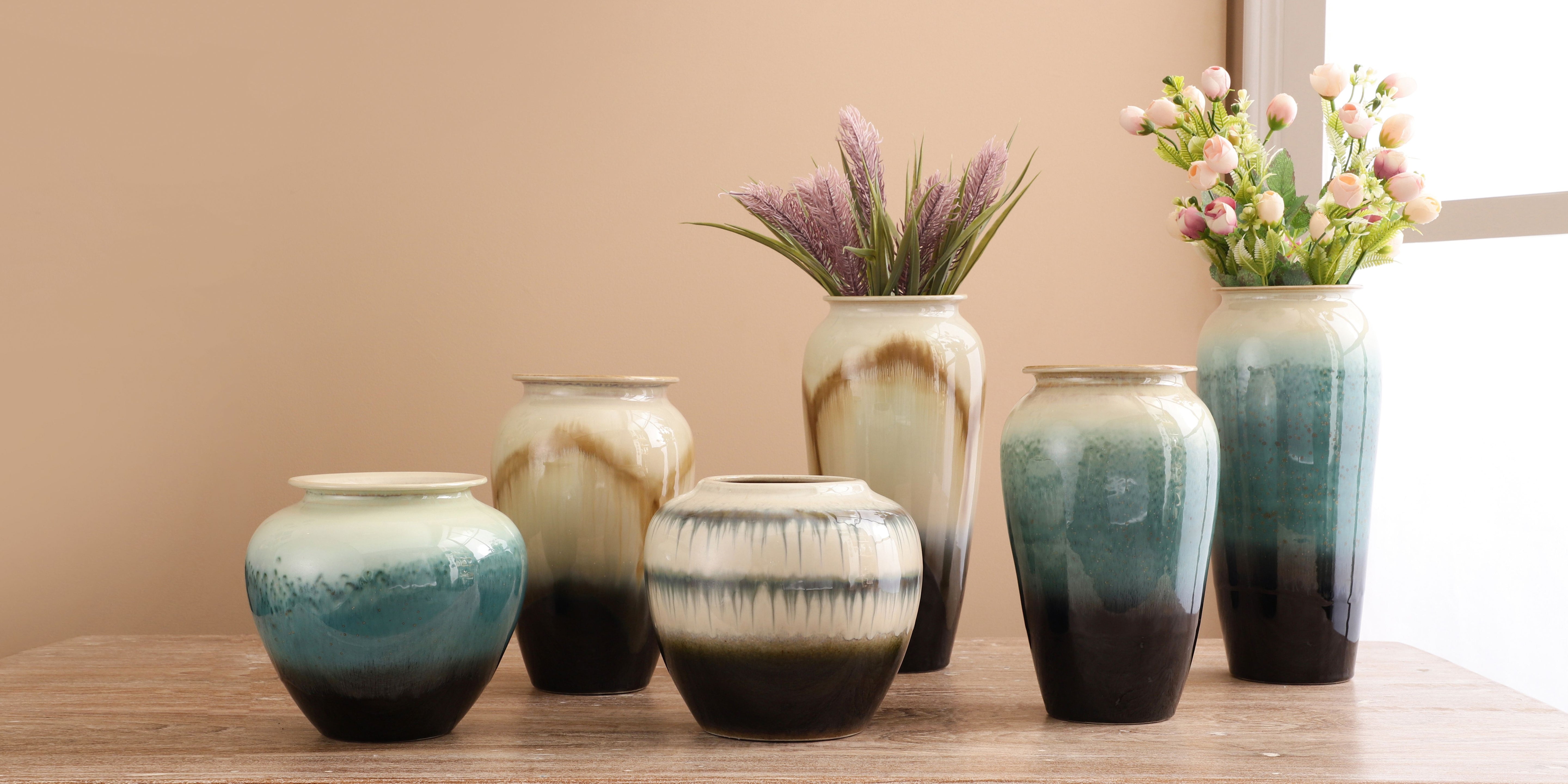 Coastal Hues Vase Collection