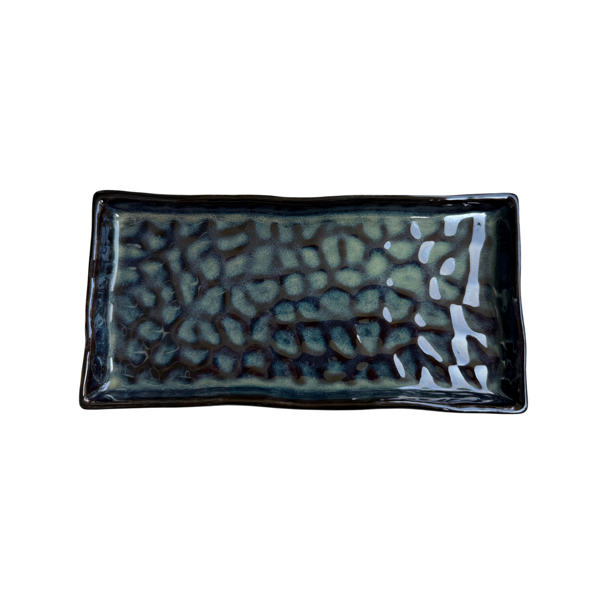 Riverbed Rectangular Ceramic Platter