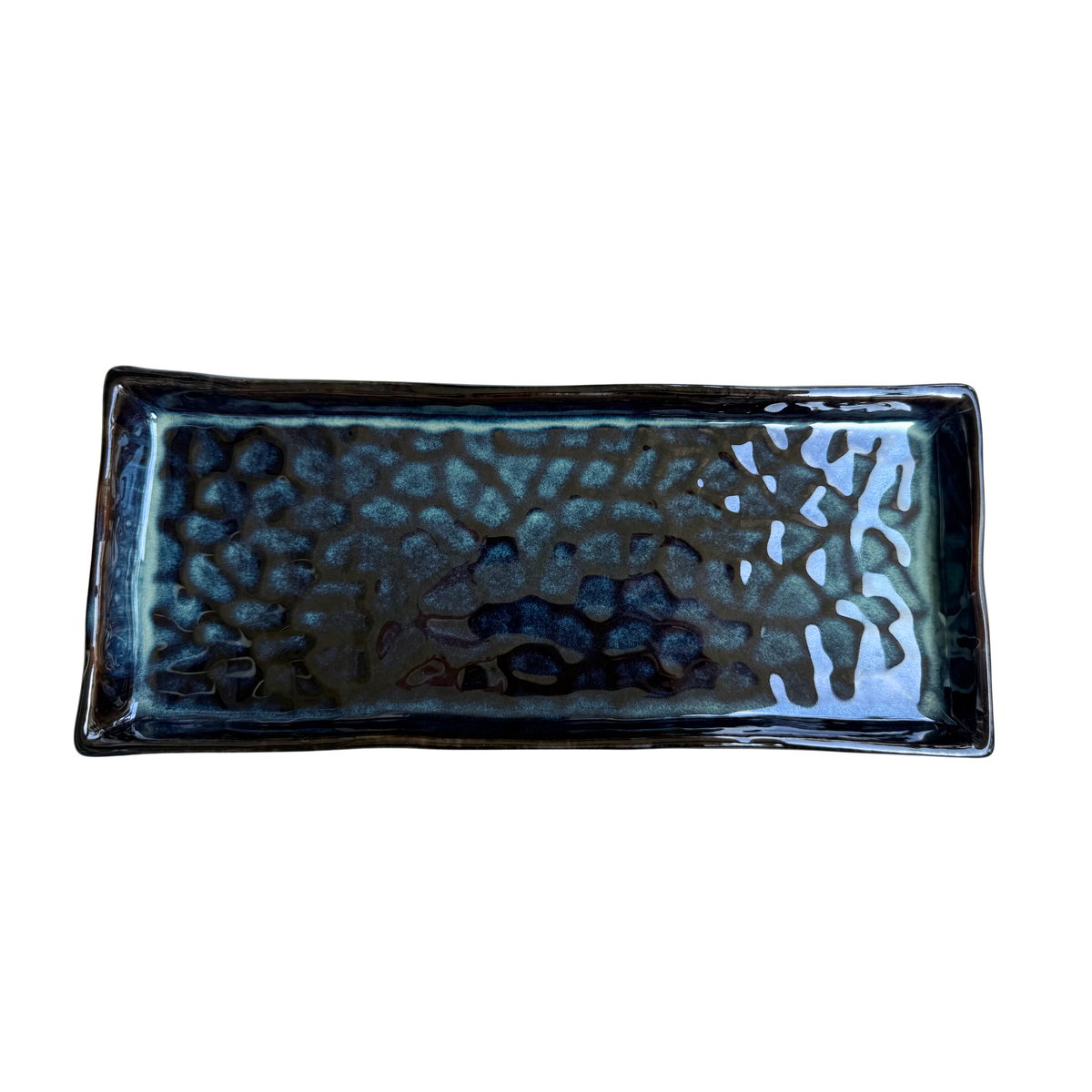 Riverbed Rectangular Ceramic Platter