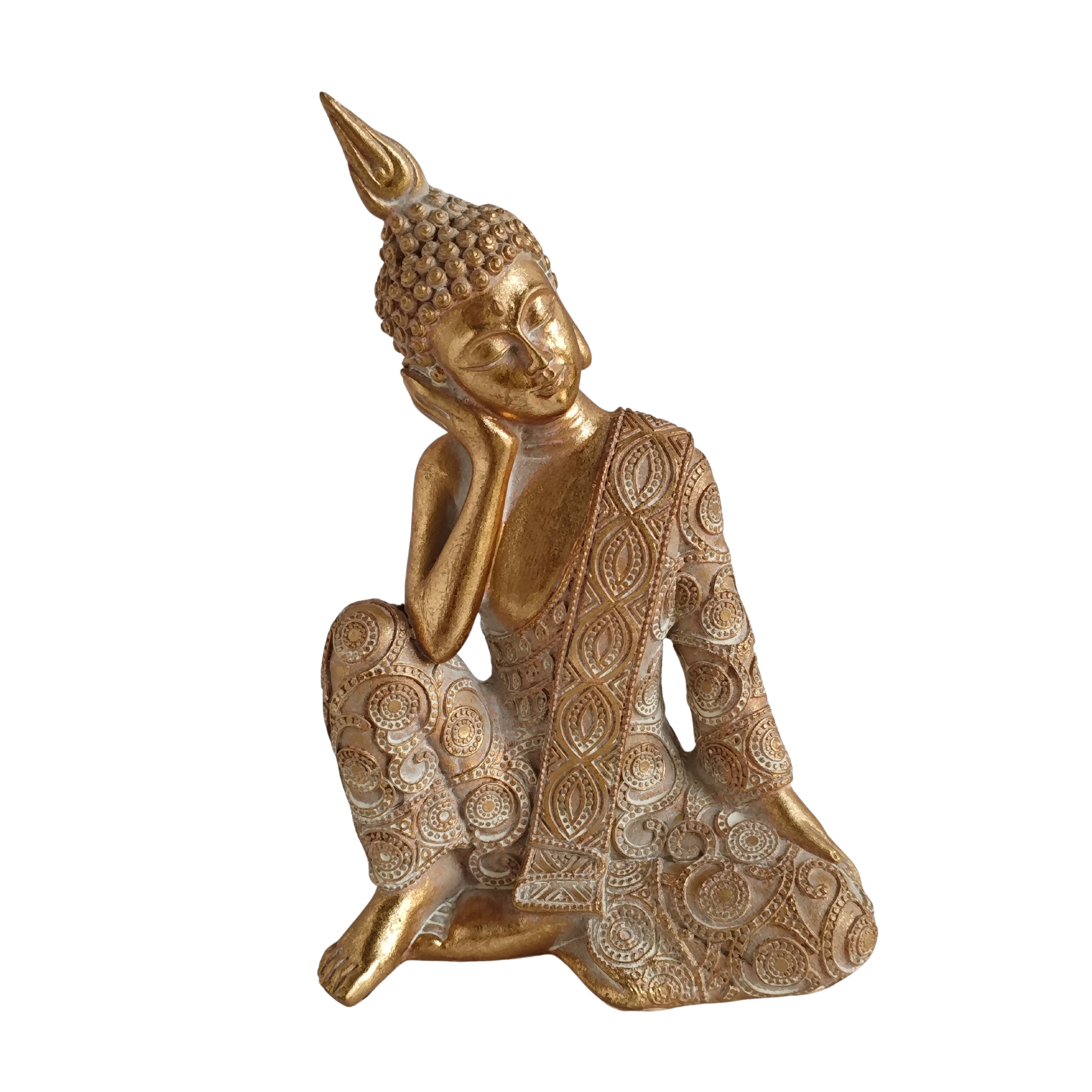 Gold Thinking Buddha