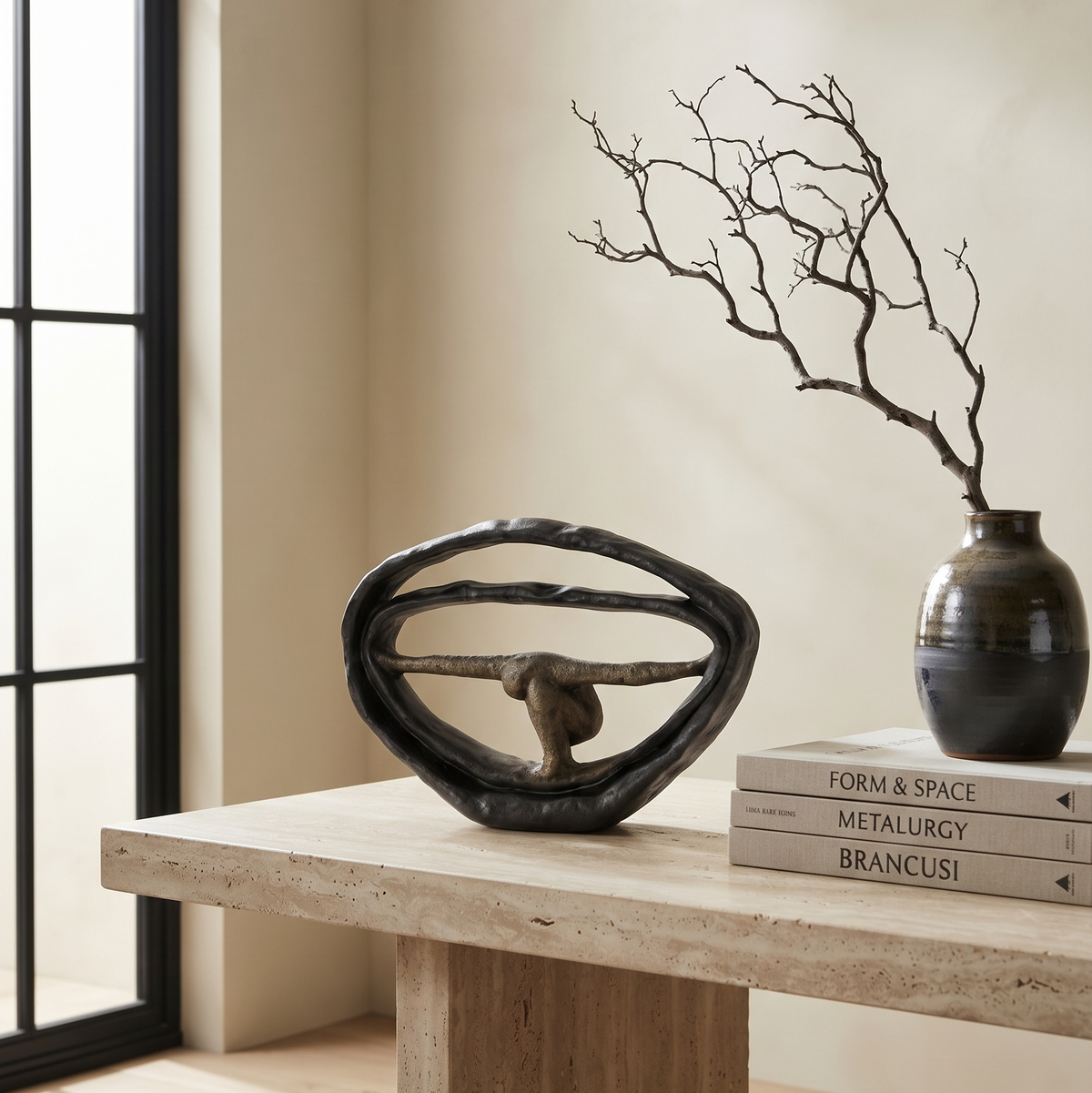 Acrobat & Equilibrium Ring Sculpture