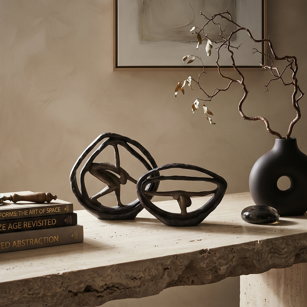 Acrobat & Equilibrium Ring Sculpture