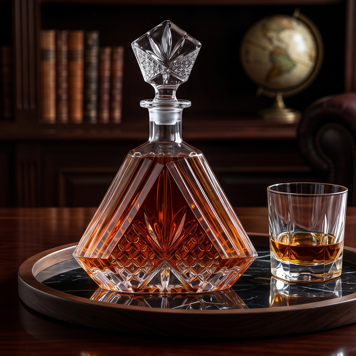 The Pinnacle Crystal Decanter