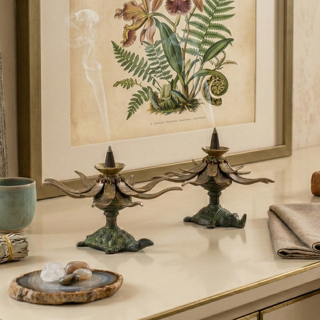 The Lotus Incense Holder