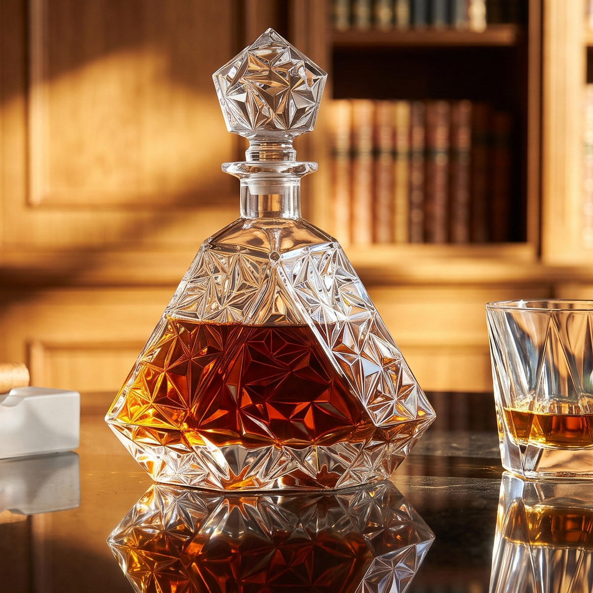 The Gatsby Crystal Decanter