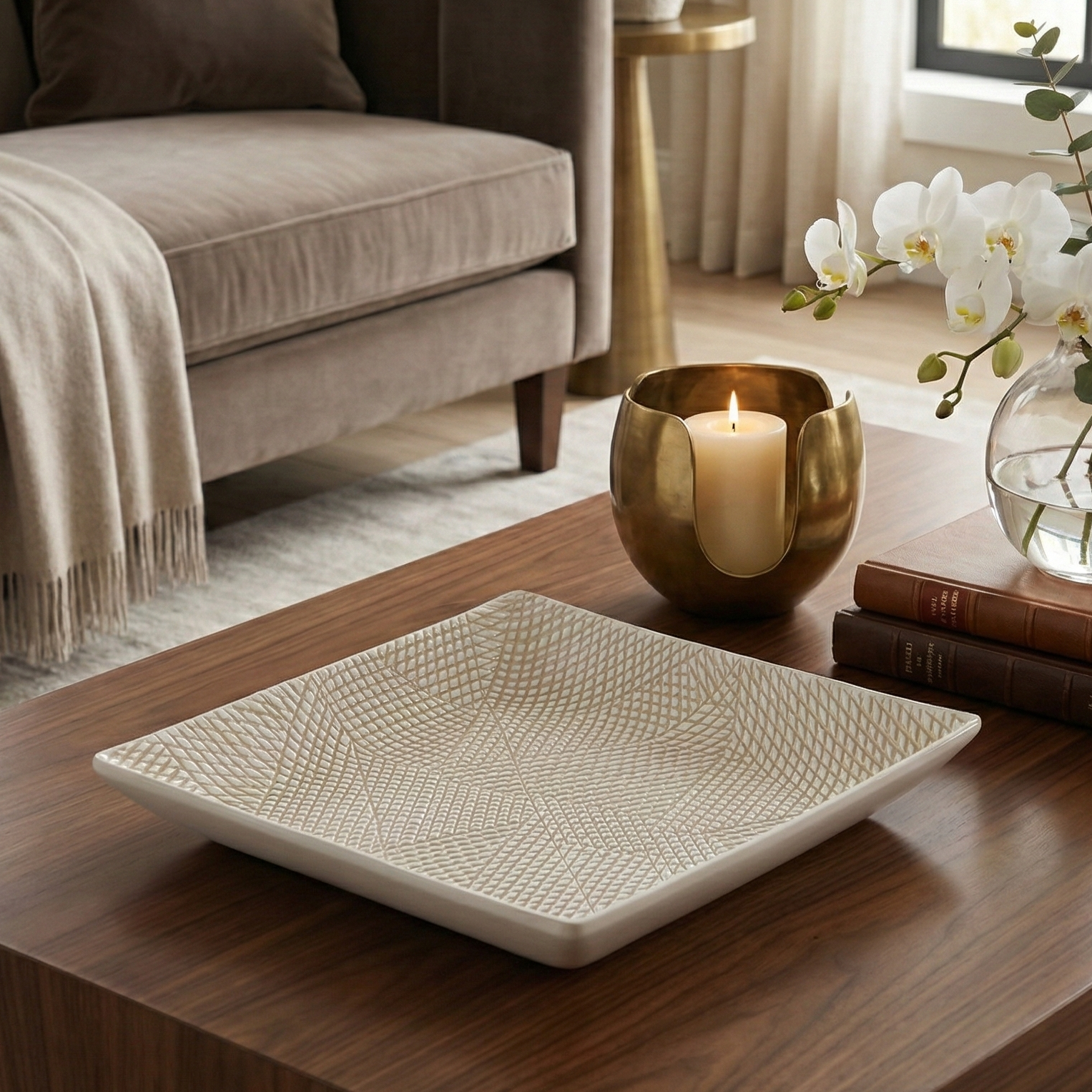 Viena Textured Platter