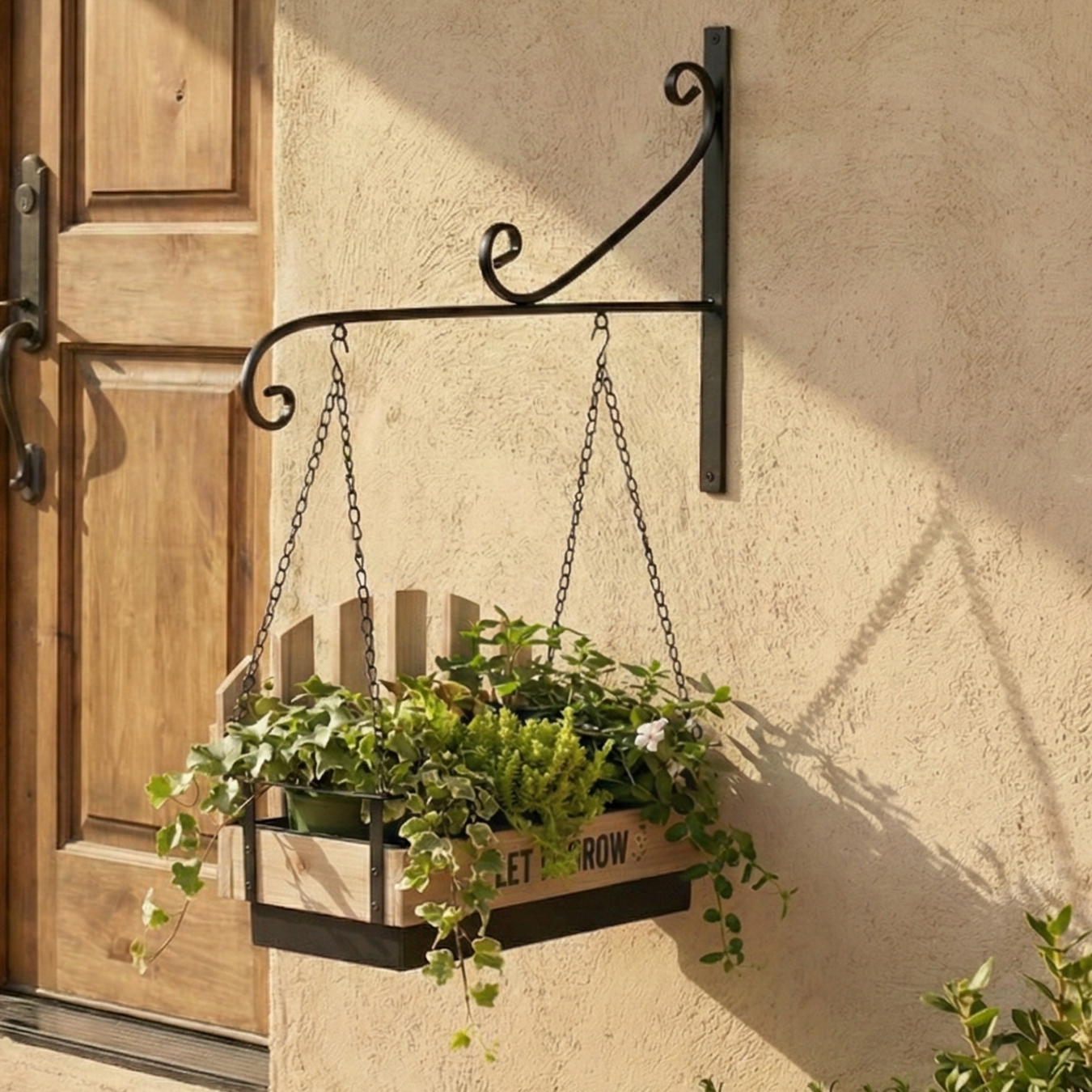 Wall Hanging Bench Planter