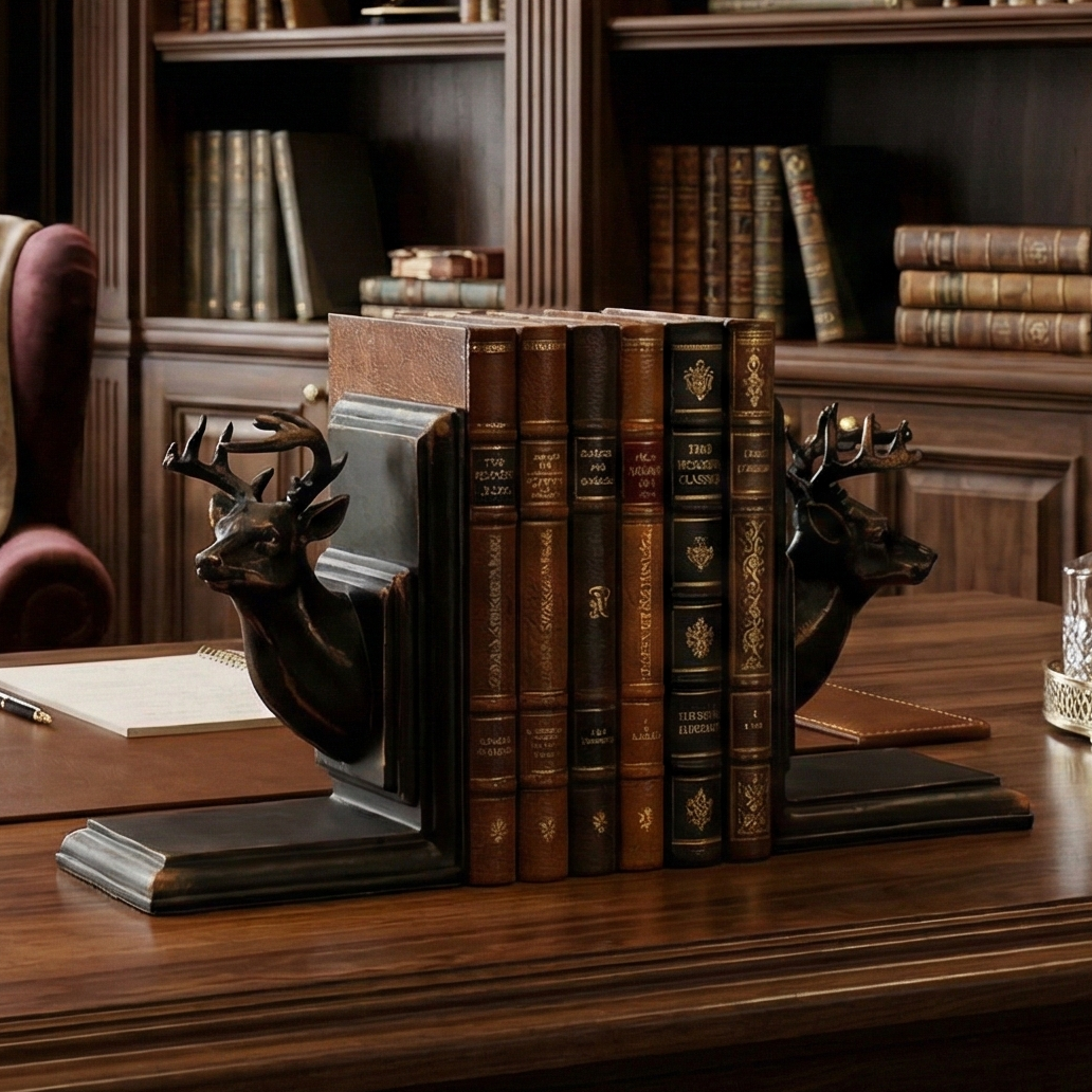 Majestic Stag Bookends