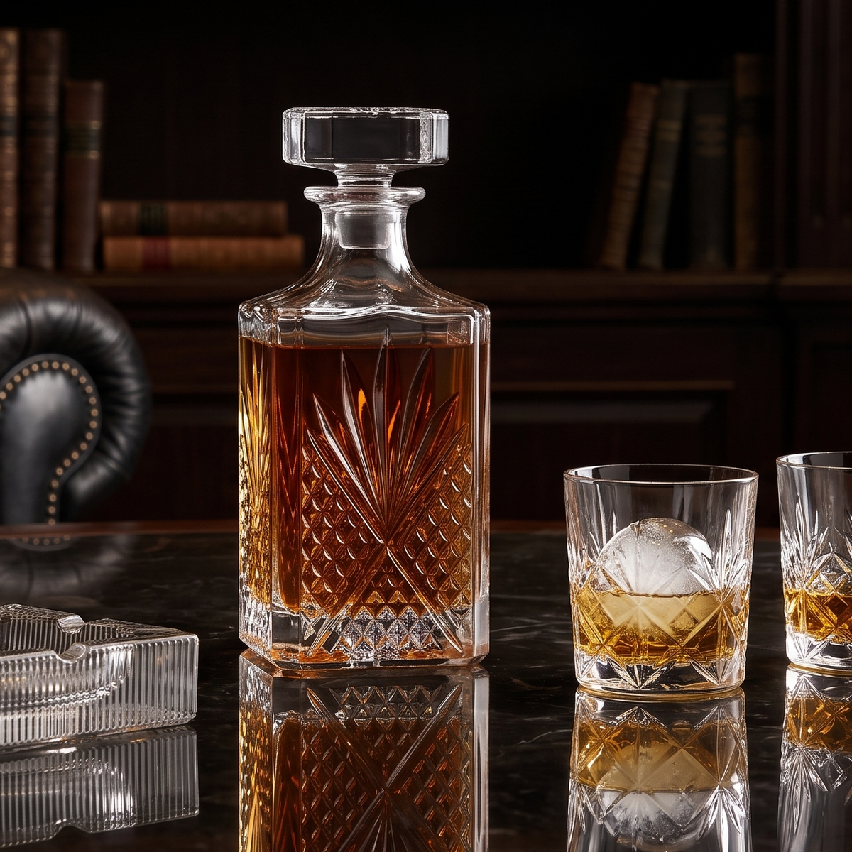 The Belvedere Crystal Decanter