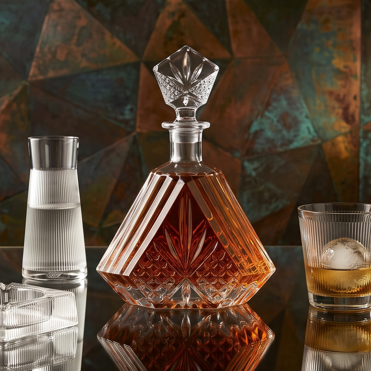 The Pinnacle Crystal Decanter
