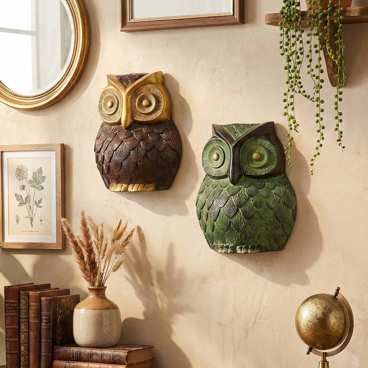Owl Wall Mask (Single)