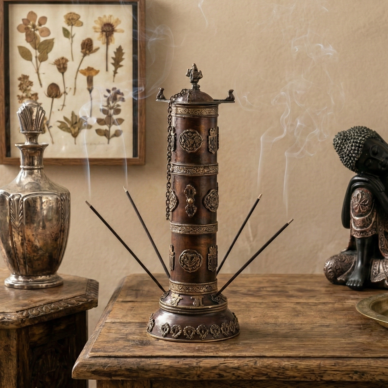 Minar Incense Holder and Storage Box