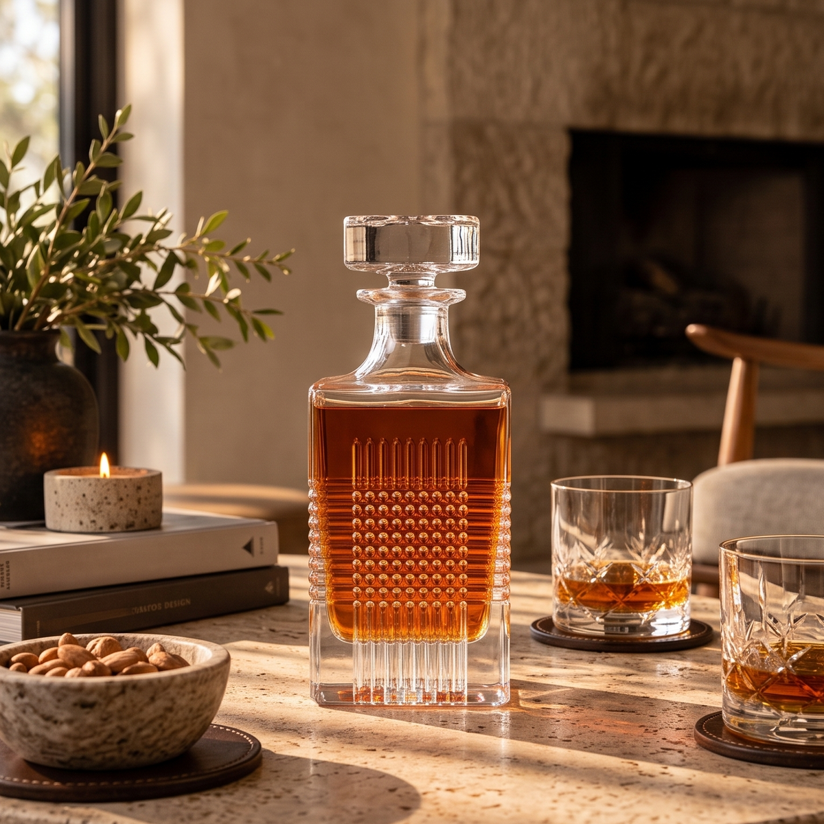 The Meridian Crystal Decanter
