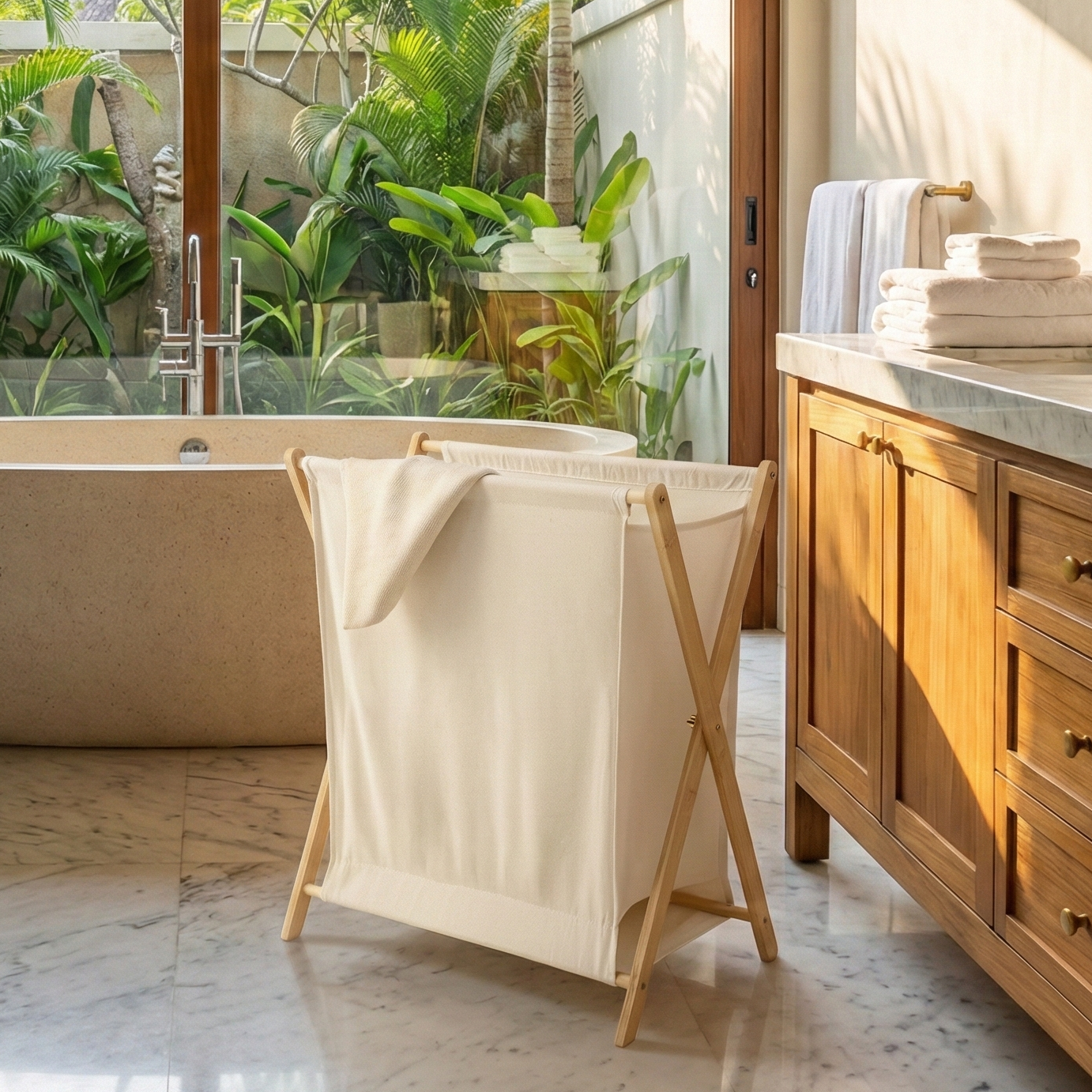 NaturFold Laundry Hamper
