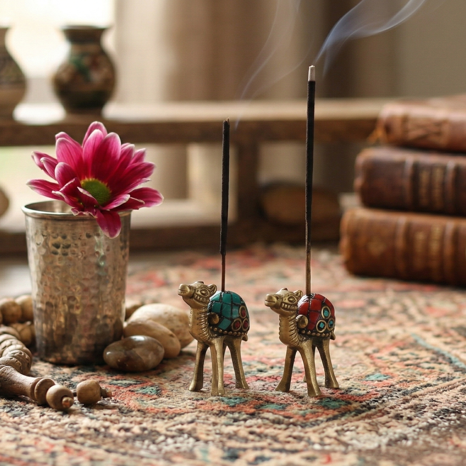Tiny Camels - Incense Holders (set of 2)
