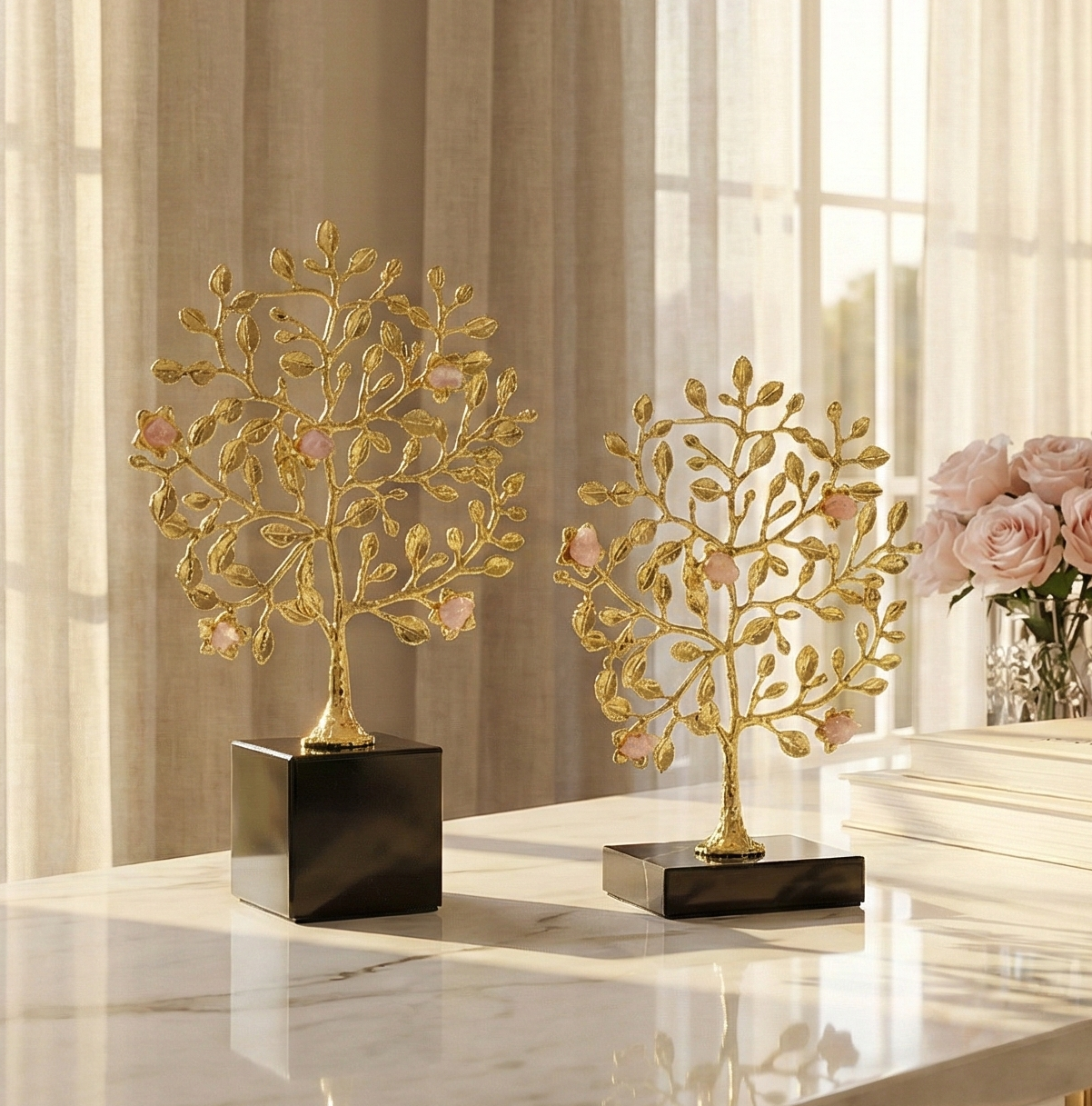 Marble & Crystal Tree of Life (Single)