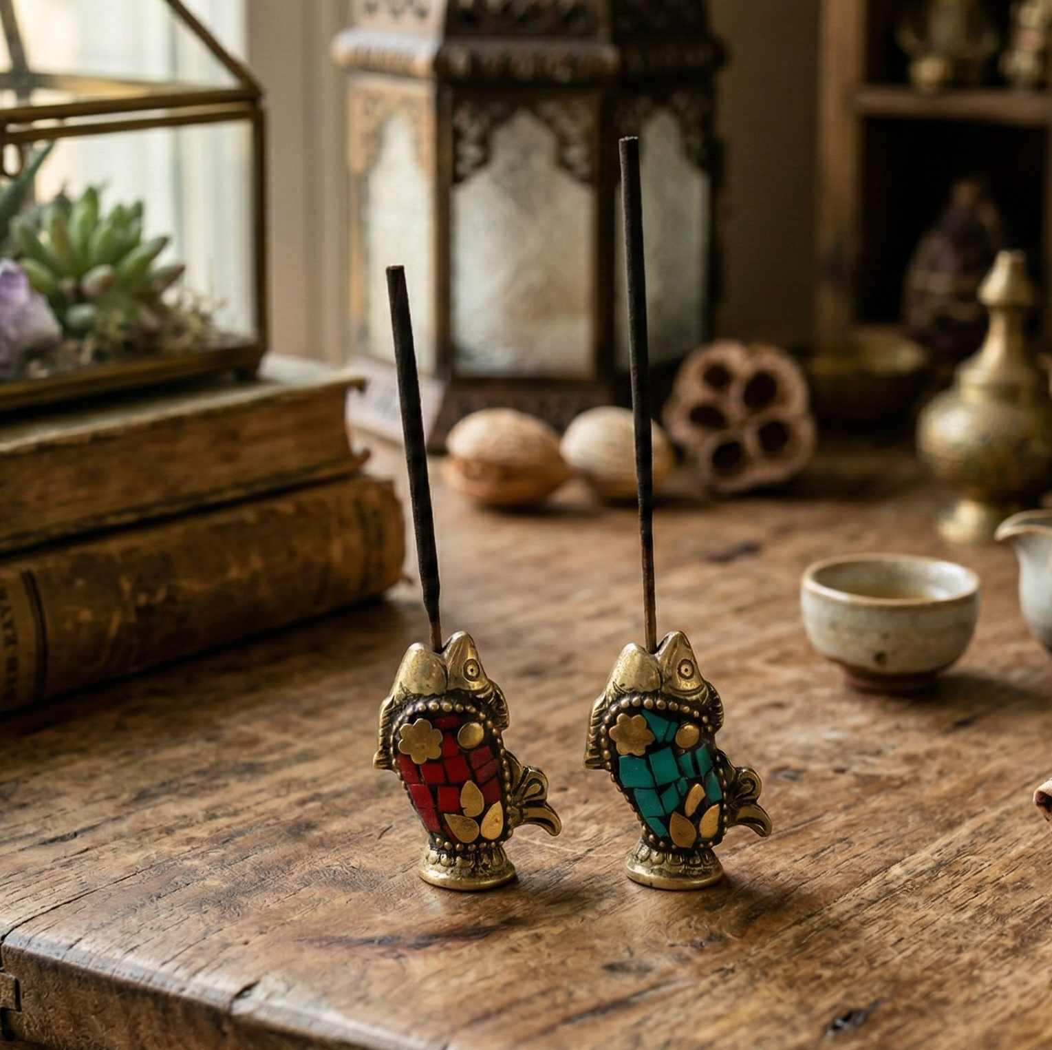 Tiny Fish - Incense Holders (set of 2)