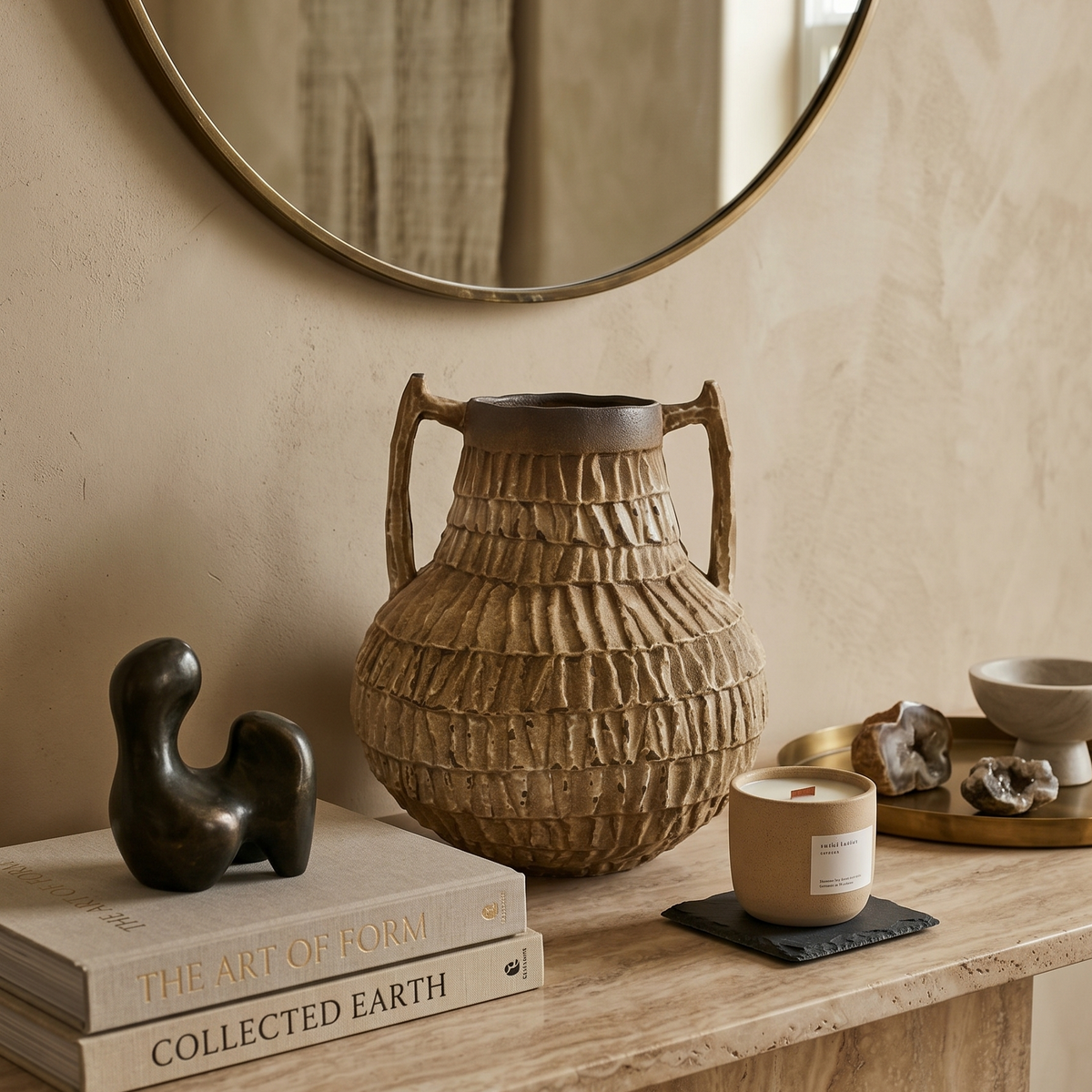 Heritage Amphora Ceramic Vase