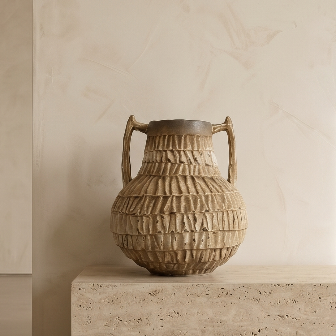 Heritage Amphora Ceramic Vase