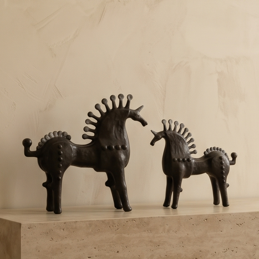 Heritage Stallion Figurine