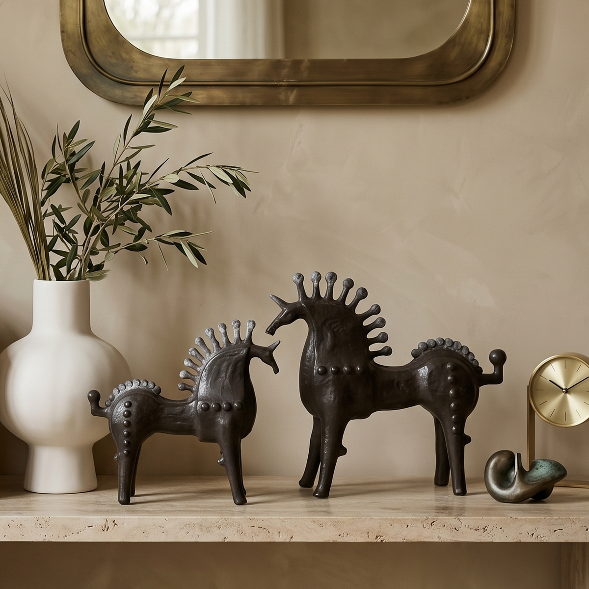 Heritage Stallion Figurine
