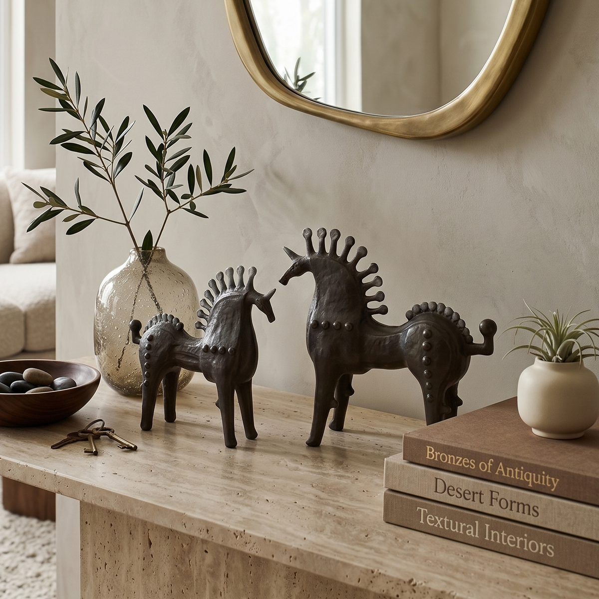Heritage Stallion Figurine