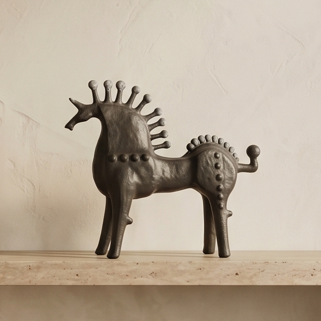 Heritage Stallion Figurine