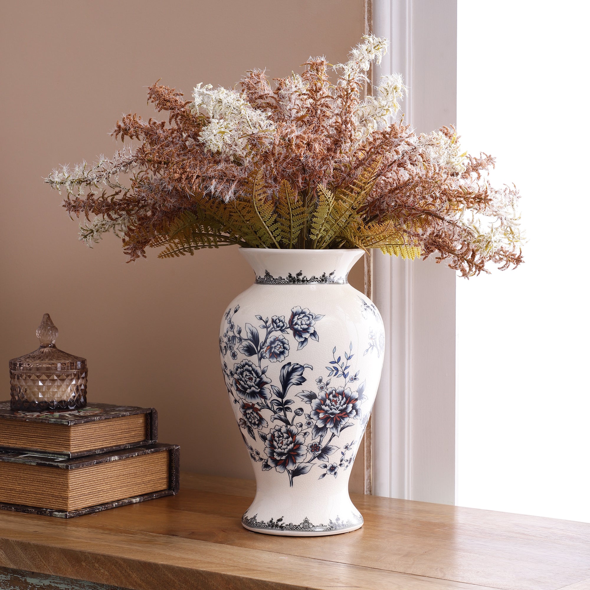 Brown Feather Fern Bunch (Single)