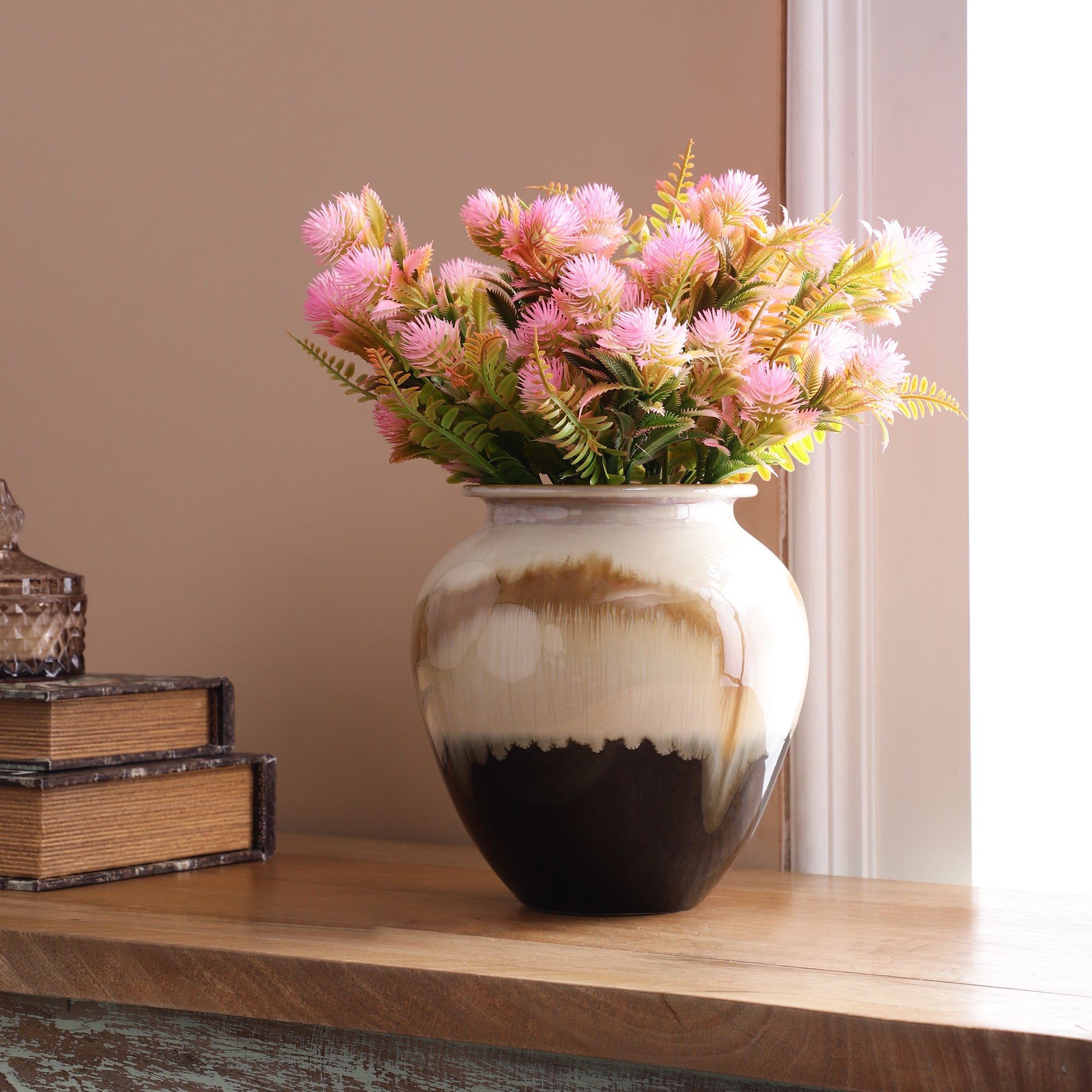 Blush Pink Fern Bunch (Single)