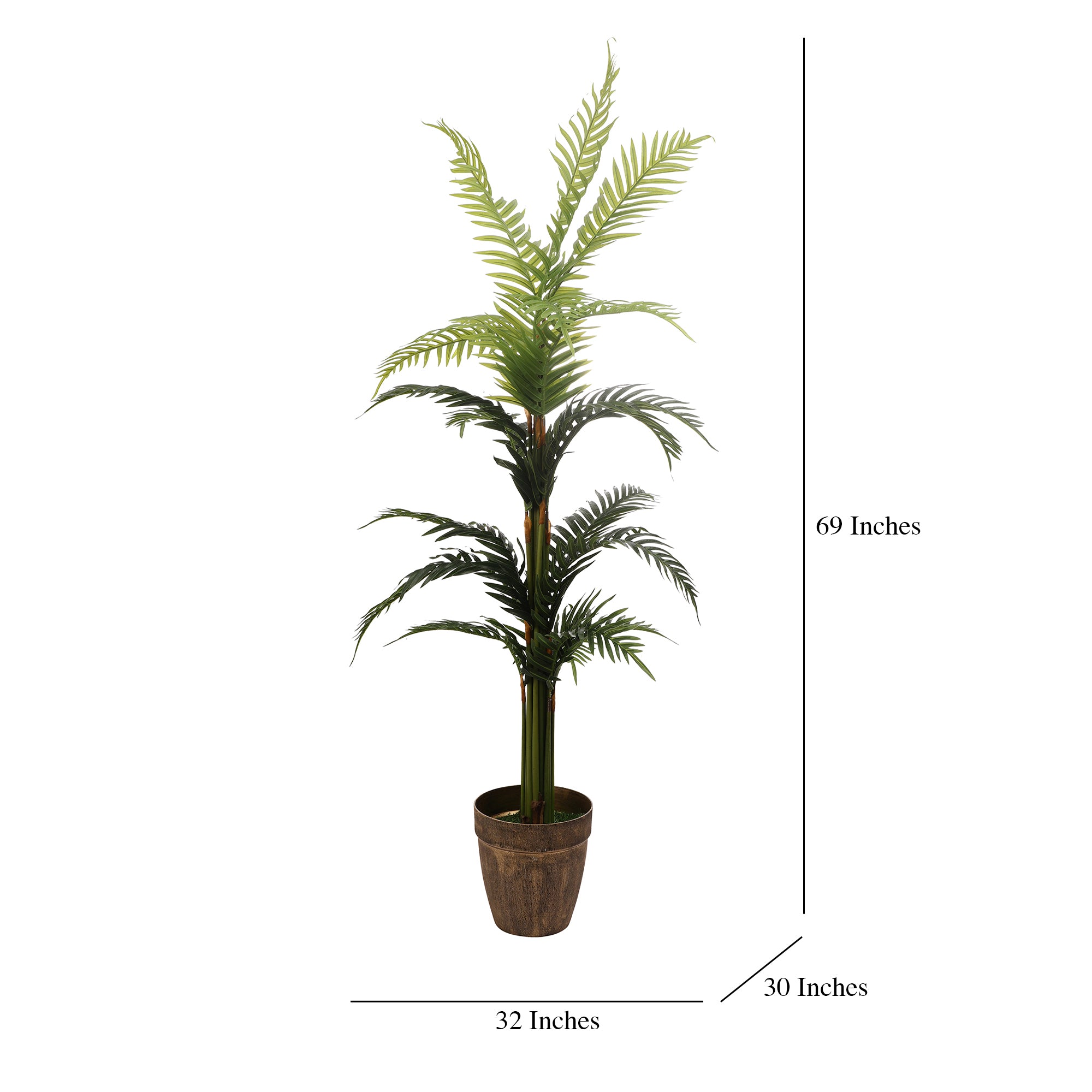 Areca Palm Faux Plant