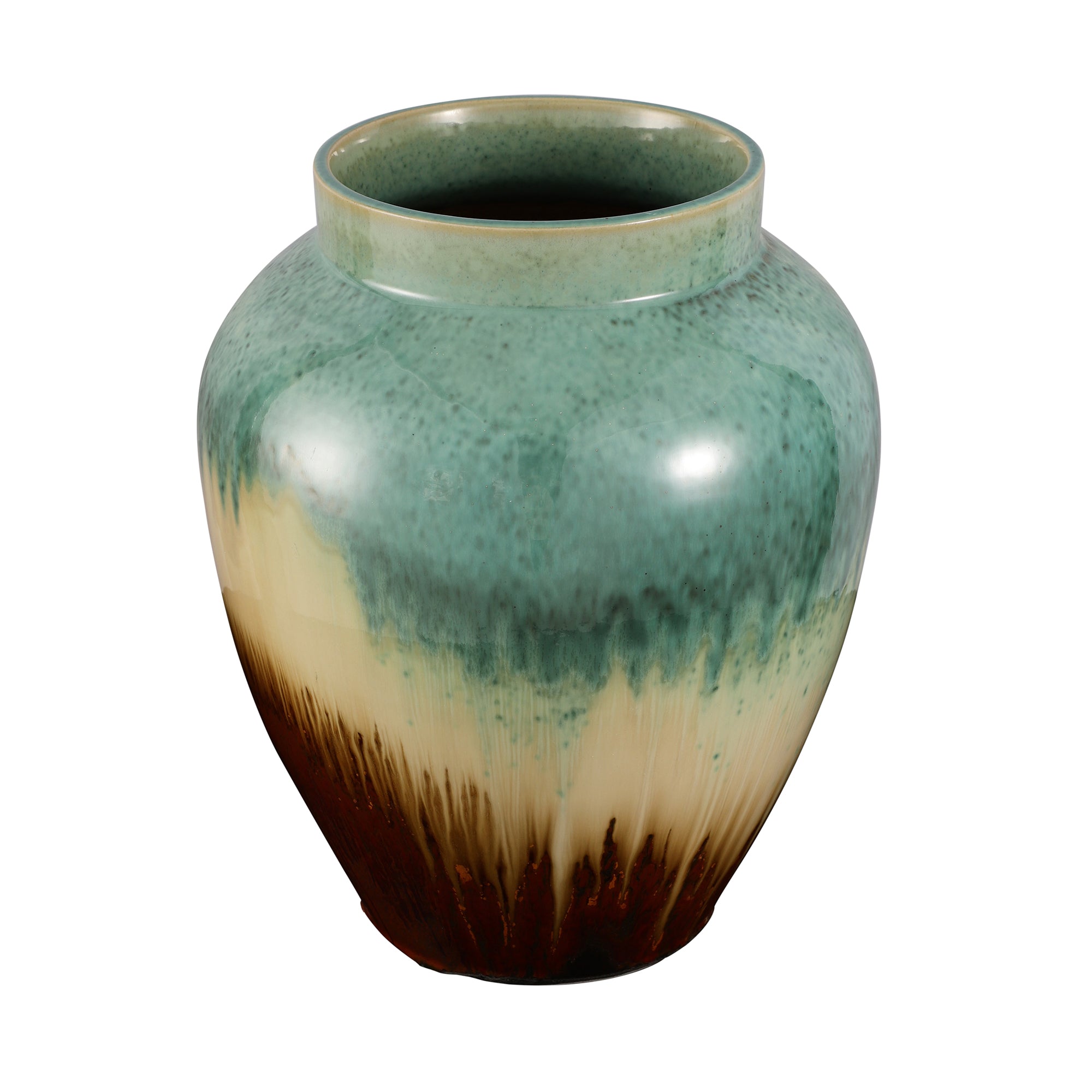 Beach Hues Ceramic Vase
