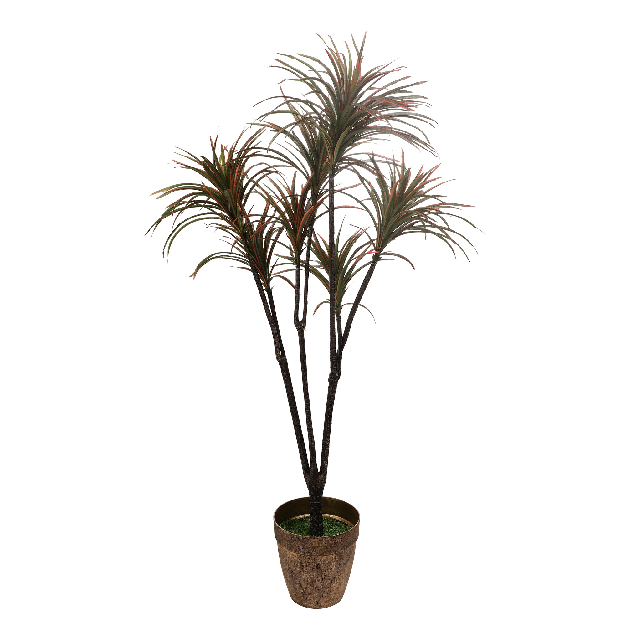 Yucca Faux Plant (Red/Green)