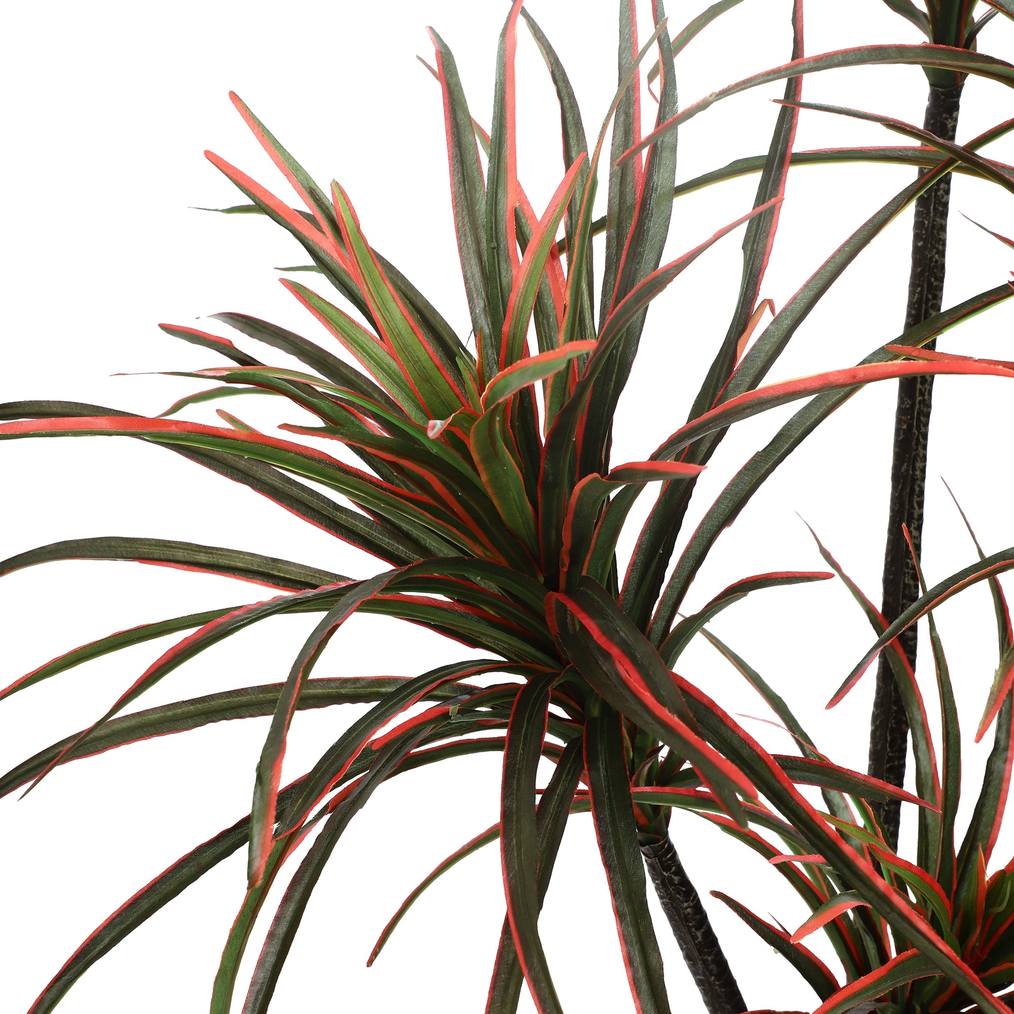 Yucca Faux Plant (Red/Green)