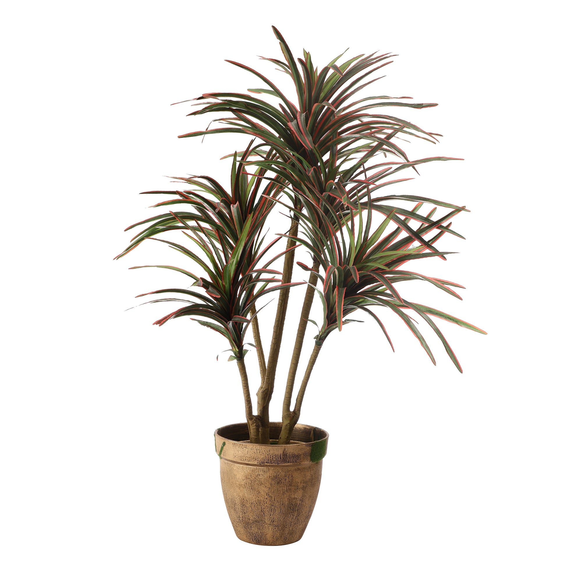 Yucca Faux Plant Red/Green