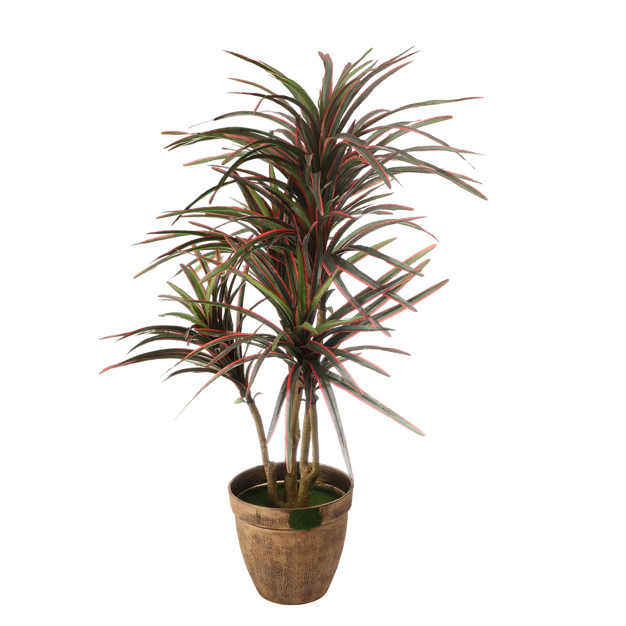 Yucca Faux Plant Red/Green