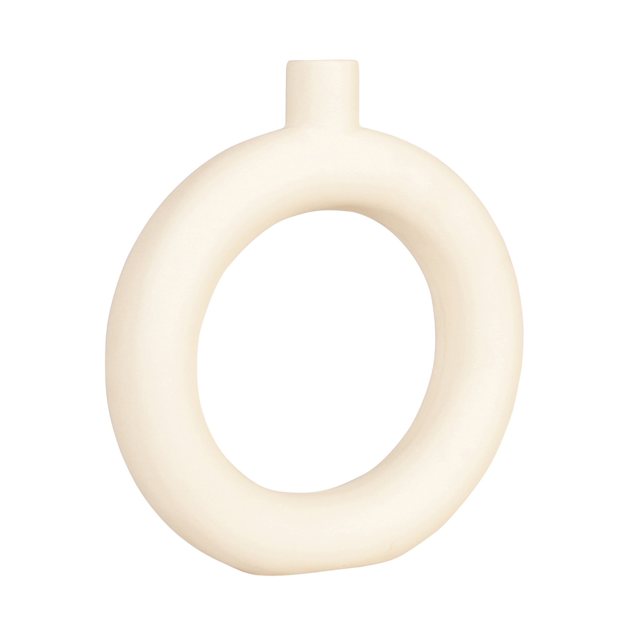 Ceramic Ring Vase (Medium)