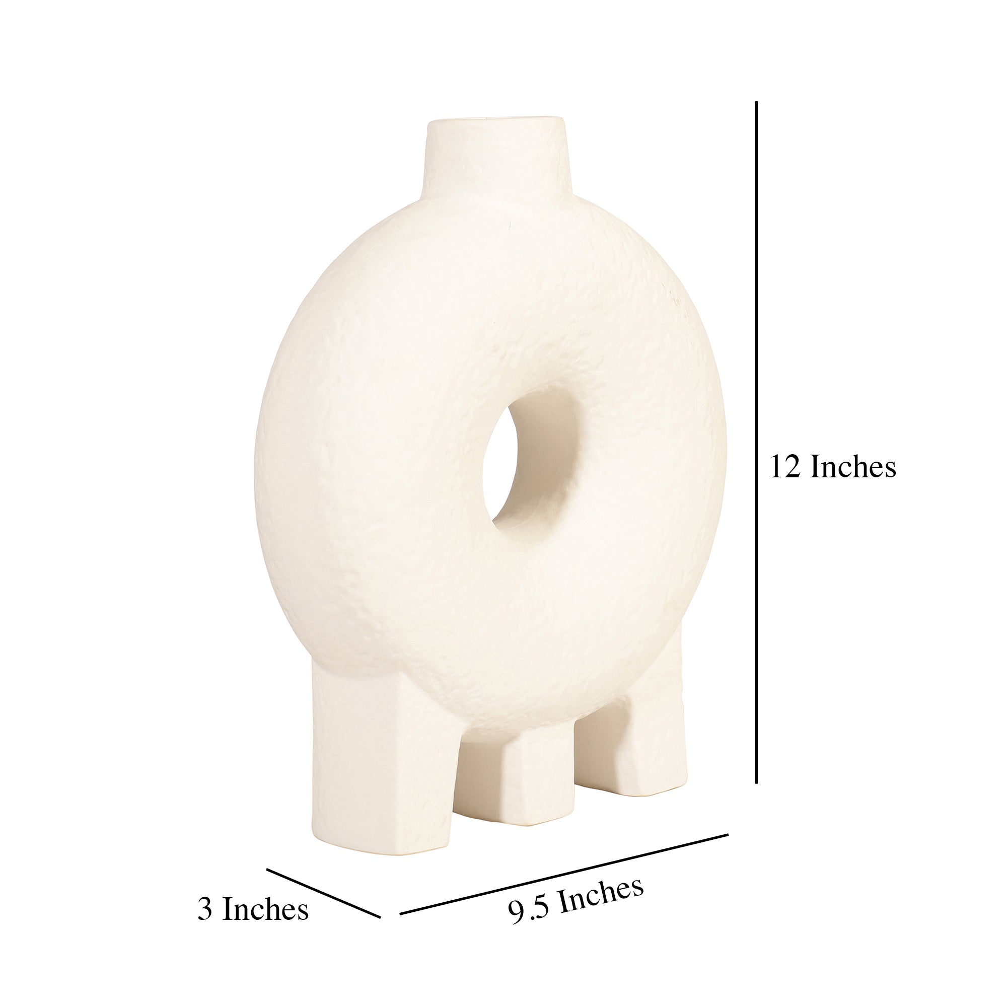 Ceramic Donut Vase (Large)