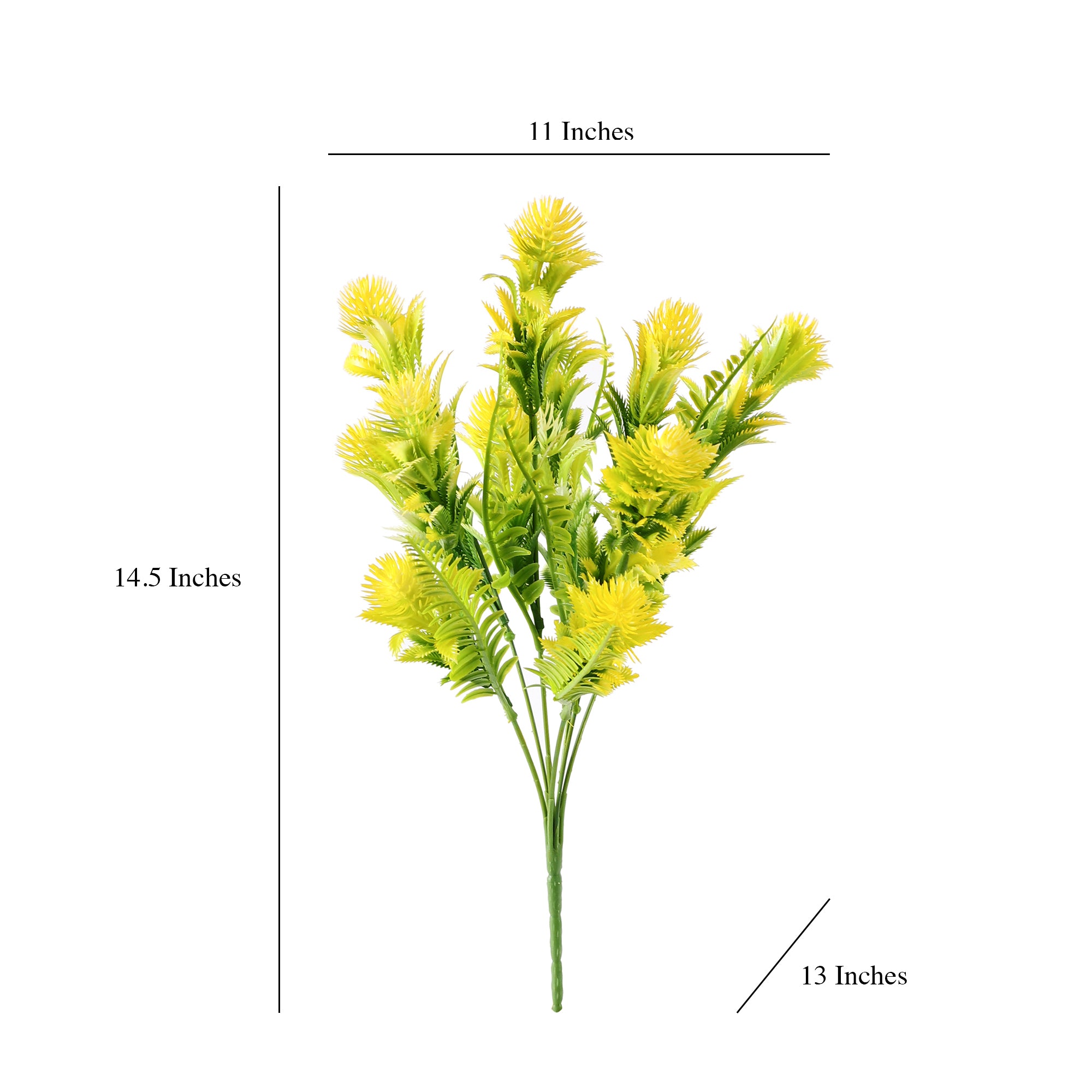 Yellow Fern Bunch (Single)