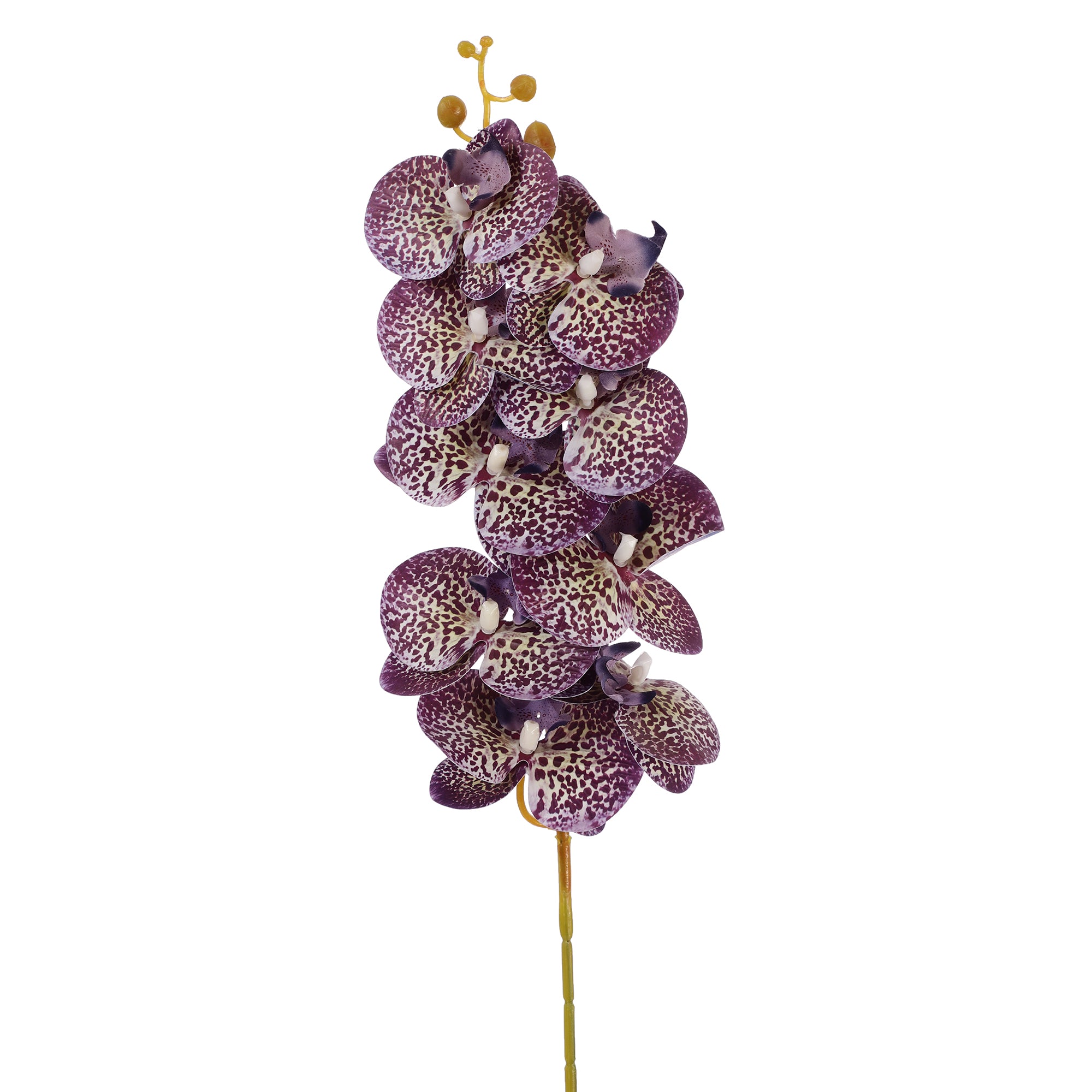 Mauve Phalaenopsis Faux Flower Stick (Single)
