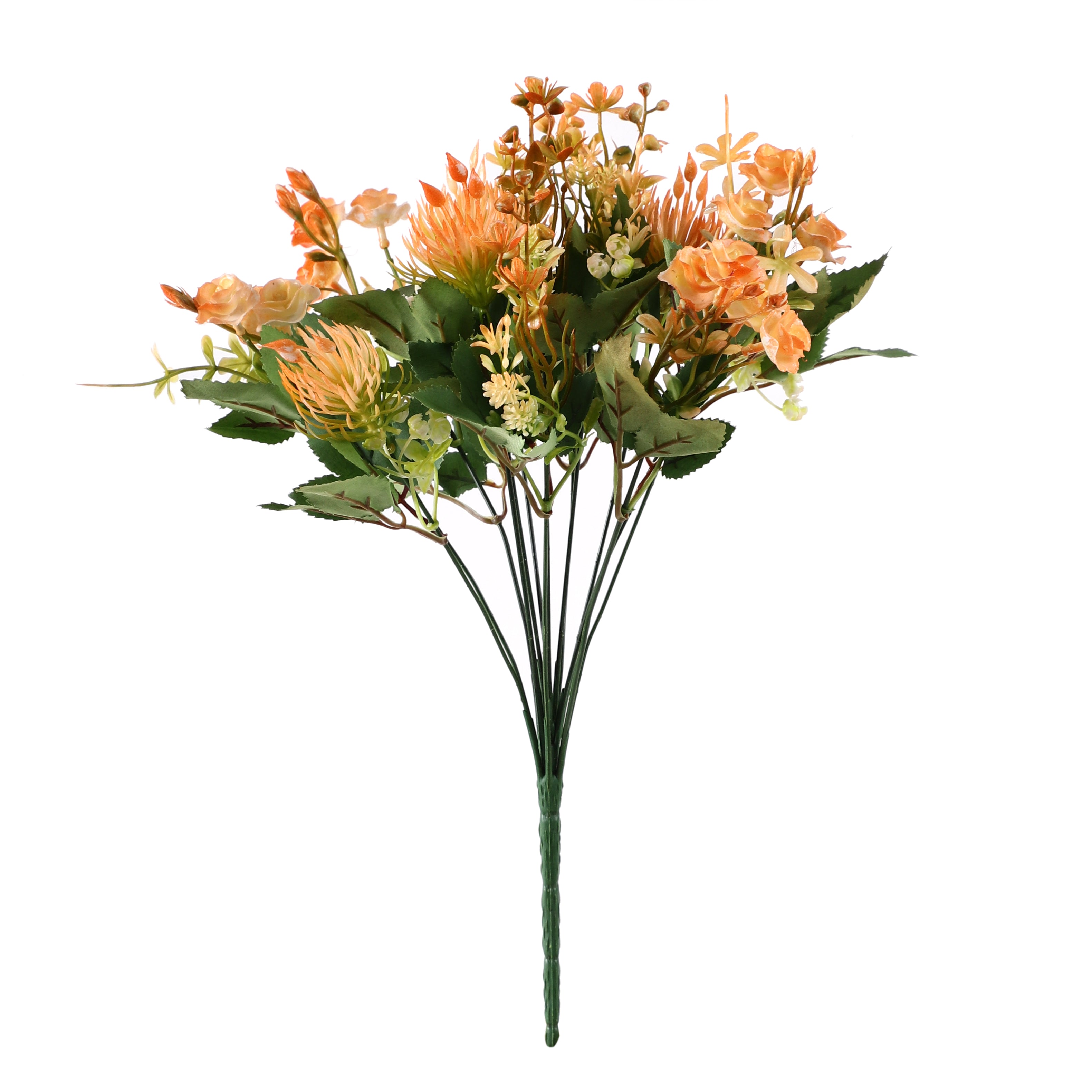 Peach Mini Rose Bunch (Single)