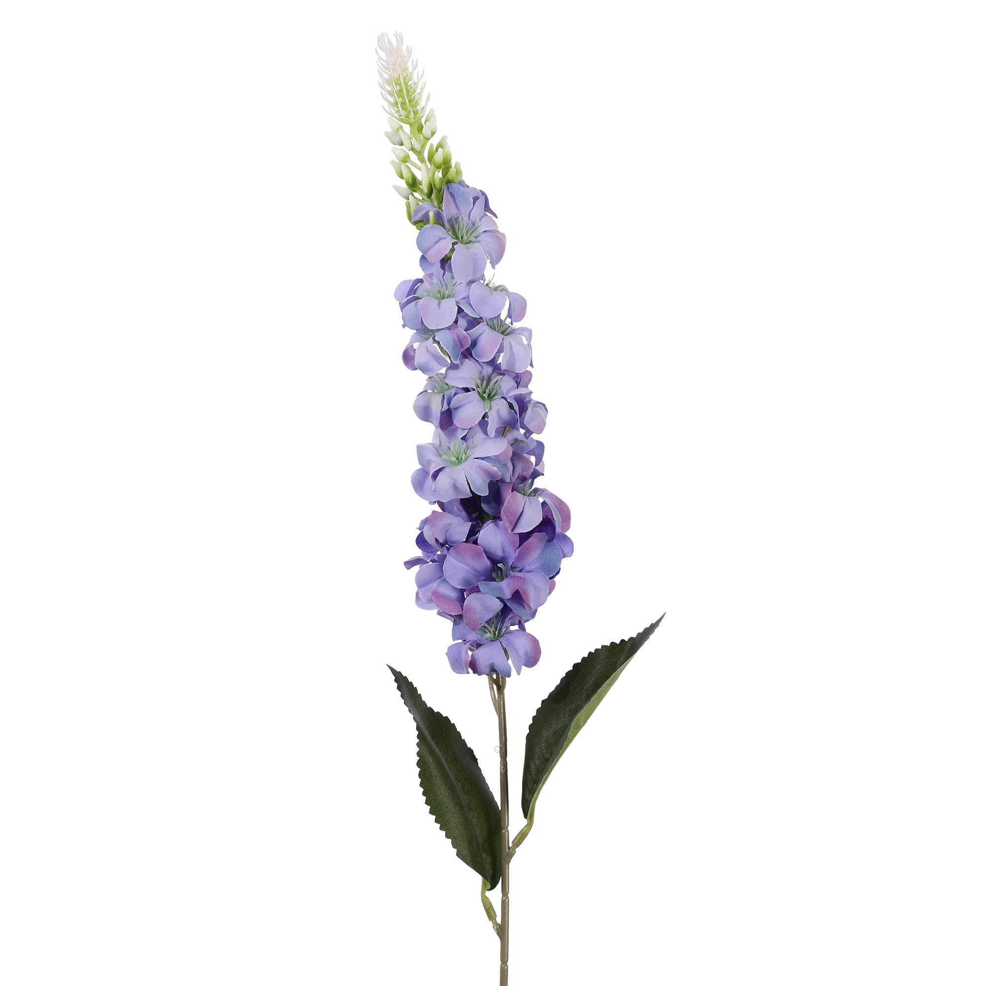 Purple Delphinium Faux Flower Stick (Single)
