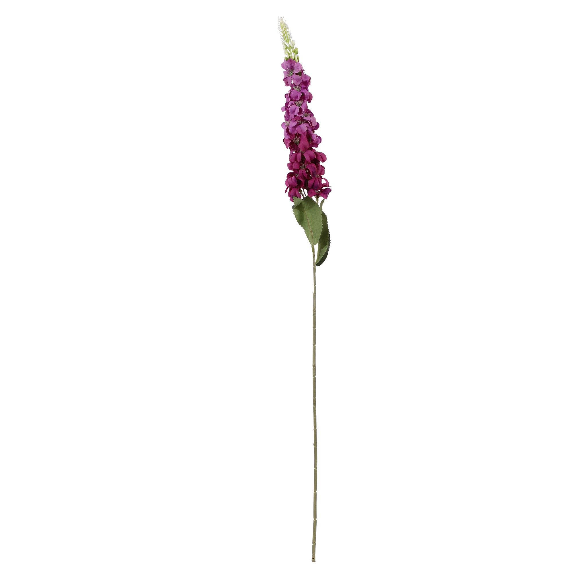 Fuchsia Delphinium Faux Flower Stick (Single)