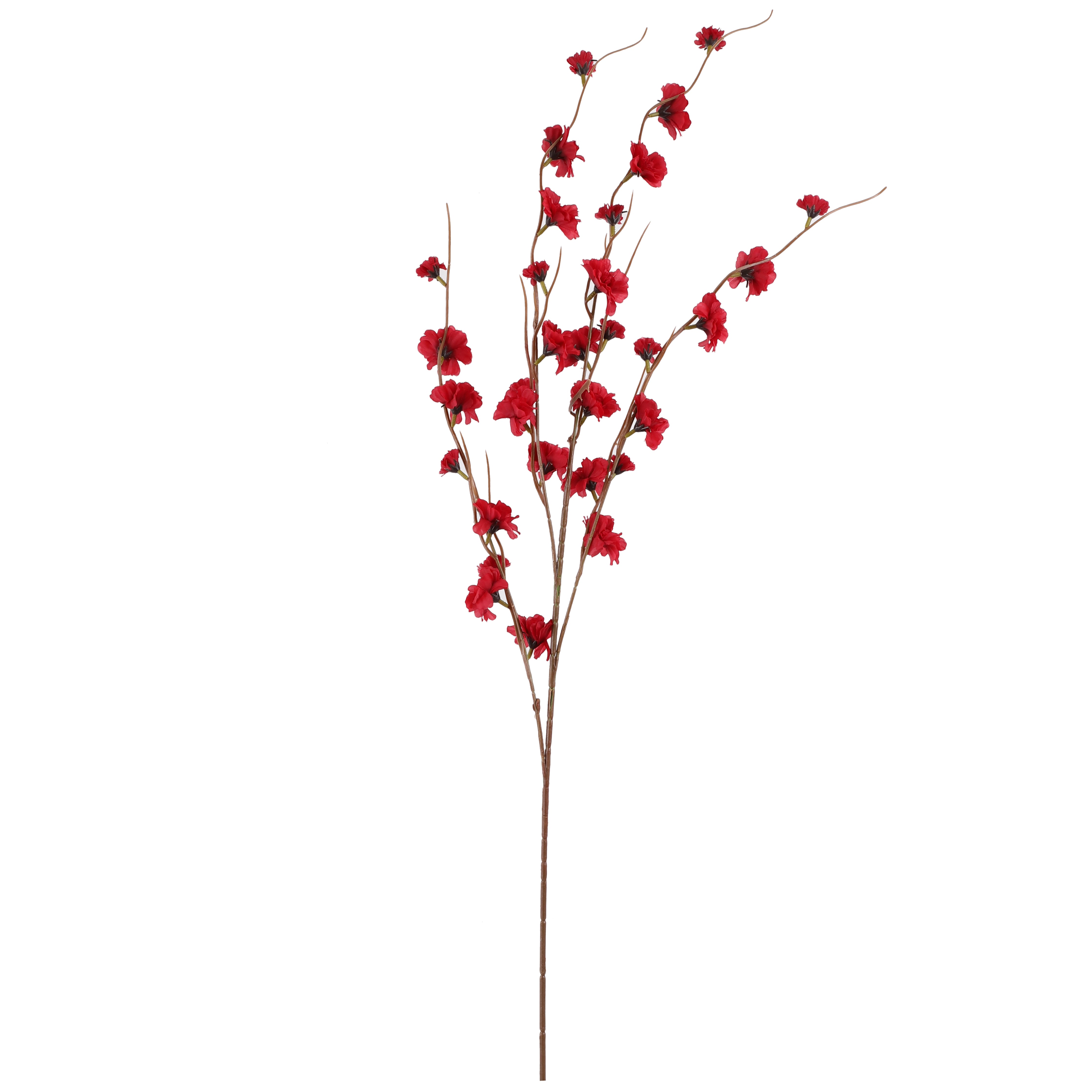 Delicate Red Cherry Blossom Stick (Single)